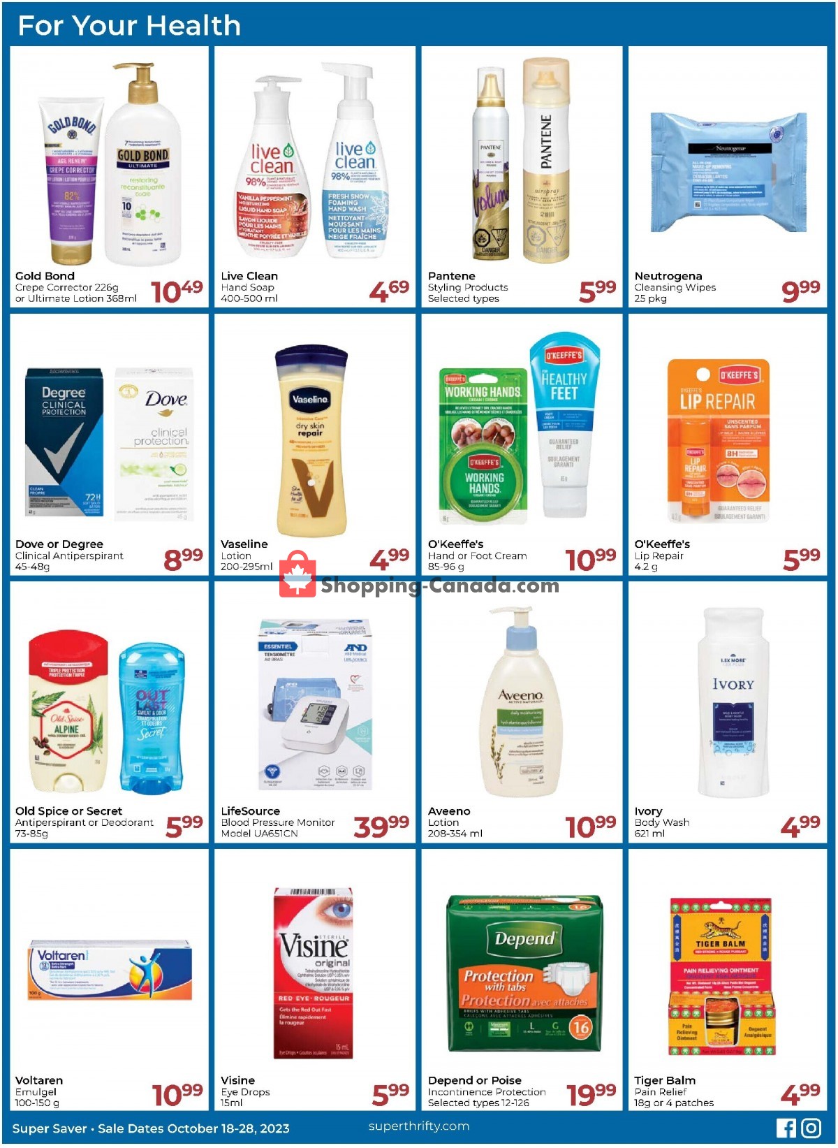 Super Thrifty flyer from Wednesday October 18, 2023 to Saturday October 28, 2023 - page 5