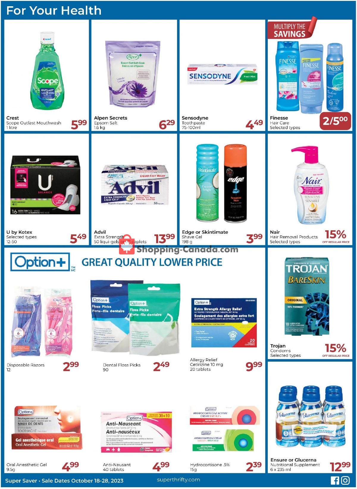 Super Thrifty flyer from Wednesday October 18, 2023 to Saturday October 28, 2023 - page 6