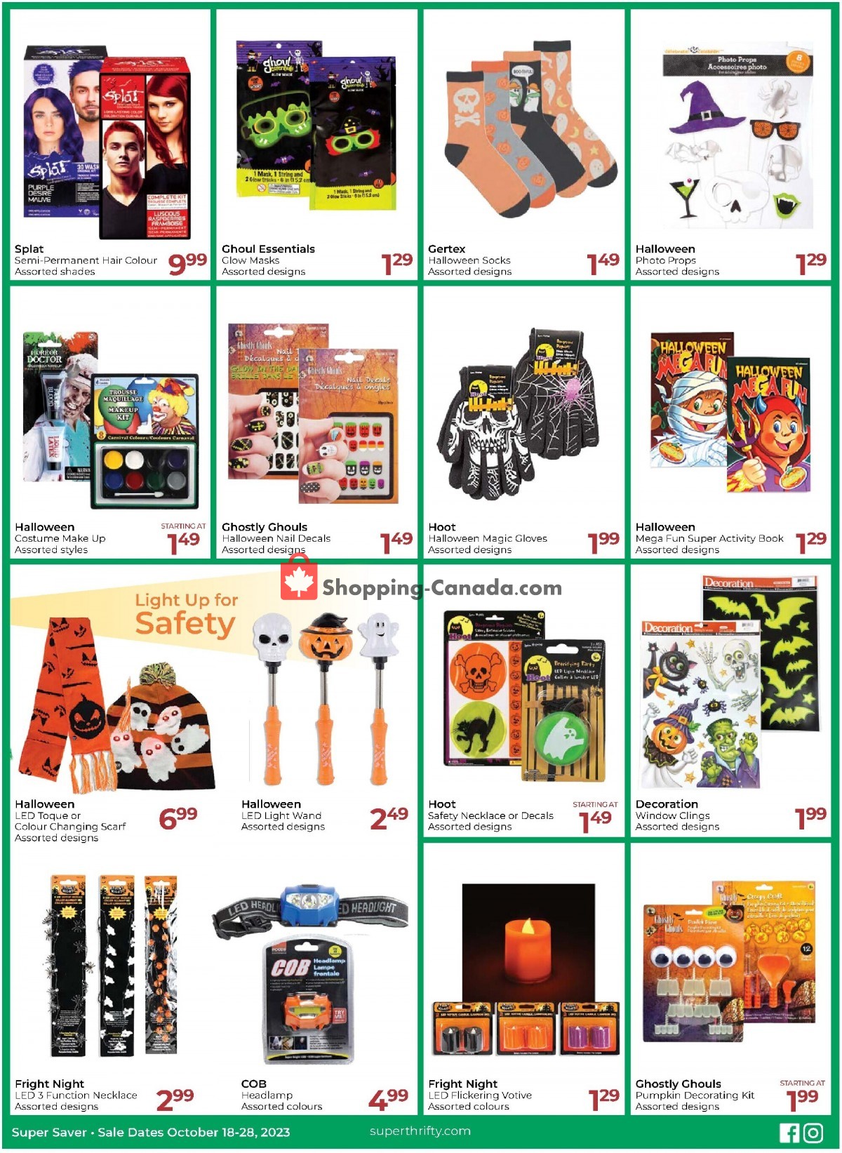 Super Thrifty flyer from Wednesday October 18, 2023 to Saturday October 28, 2023 - page 7