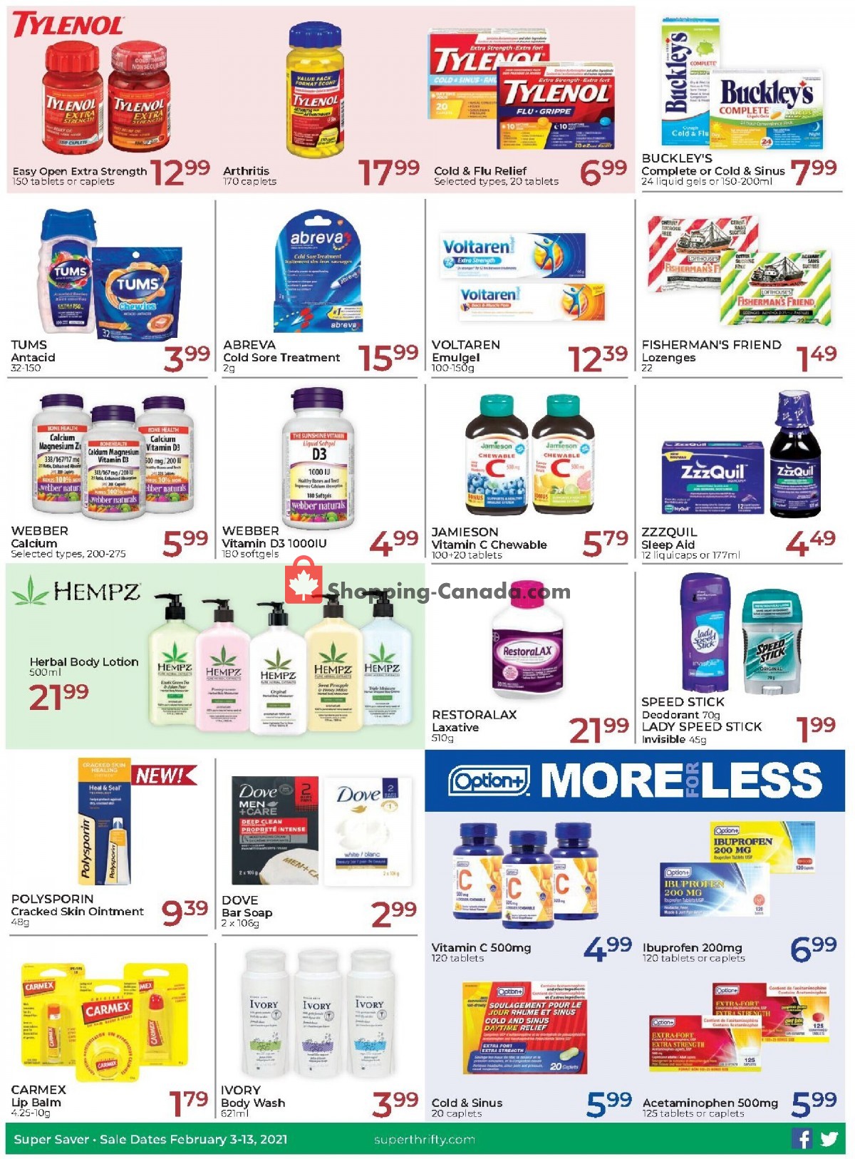 Super Thrifty flyer from Wednesday February 3, 2021 to Saturday February 13, 2021 - page 3