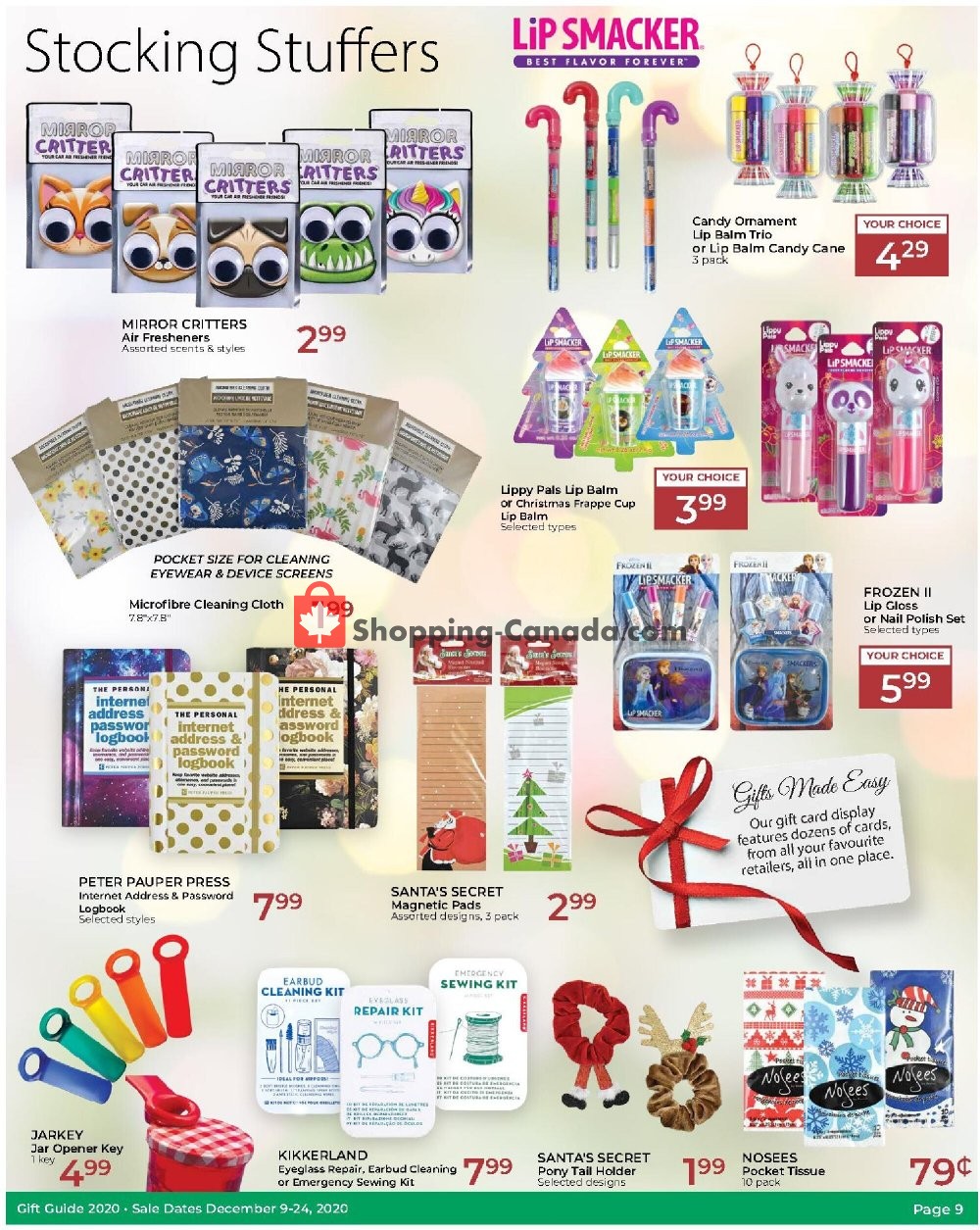 Super Thrifty flyer from Wednesday December 9, 2020 to Thursday December 24, 2020 - page 9