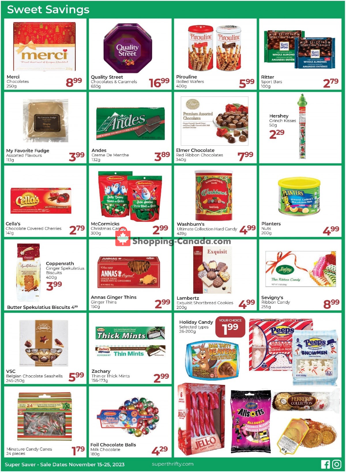 Super Thrifty flyer from Wednesday November 15, 2023 to Saturday November 25, 2023 - page 3