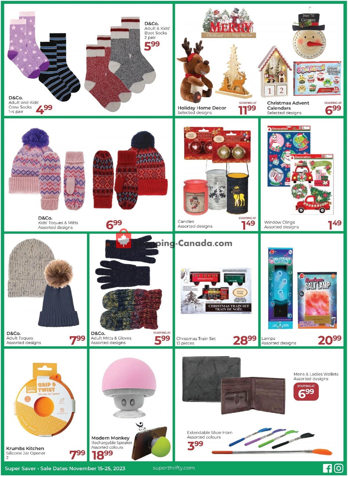 Super Thrifty flyer from Wednesday November 15, 2023 to Saturday November 25, 2023 - page 7