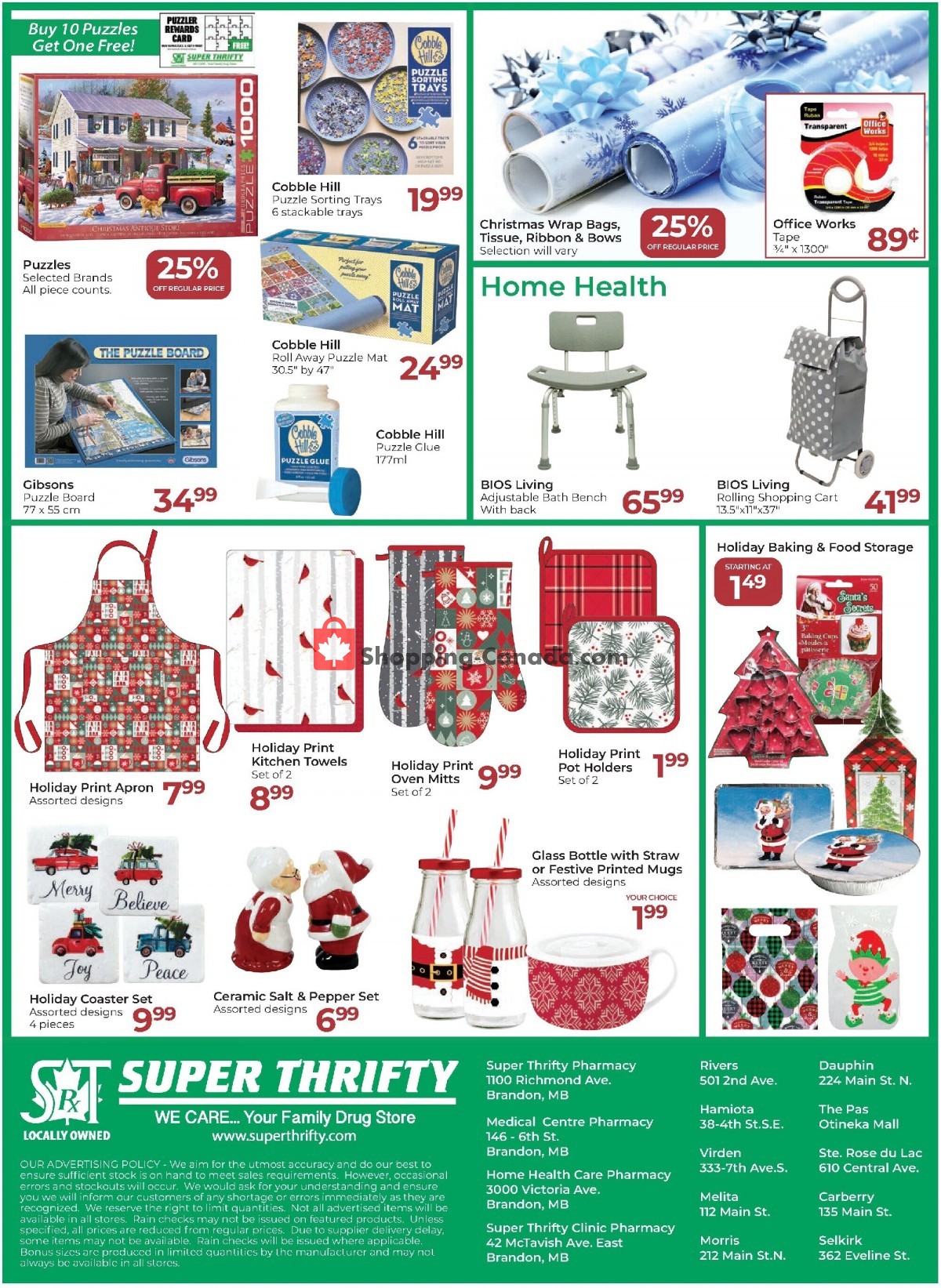 Super Thrifty flyer from Wednesday November 15, 2023 to Saturday November 25, 2023 - page 8