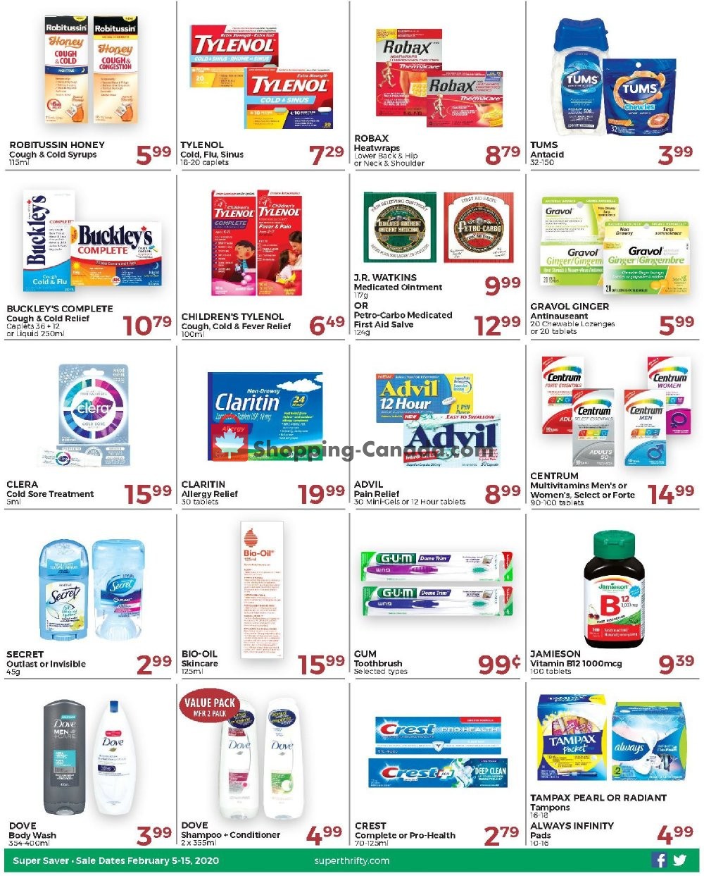 Super Thrifty flyer from Wednesday February 5, 2020 to Saturday February 15, 2020 - page 3