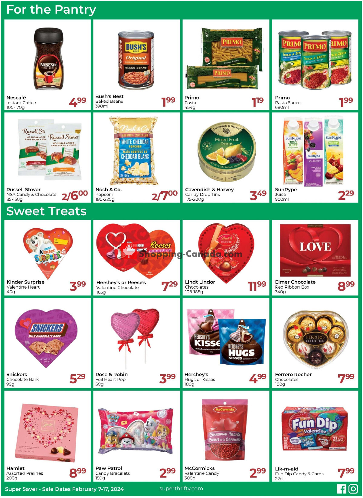 Super Thrifty flyer from Wednesday February 7, 2024 to Saturday February 17, 2024 - page 2