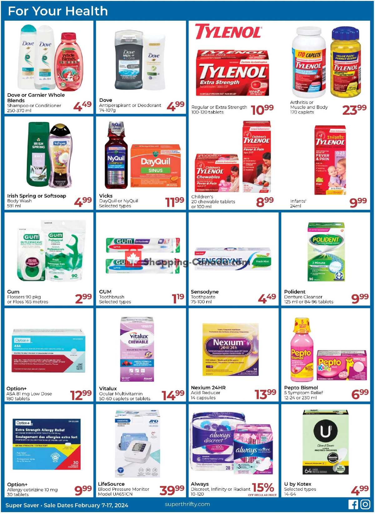 Super Thrifty flyer from Wednesday February 7, 2024 to Saturday February 17, 2024 - page 3