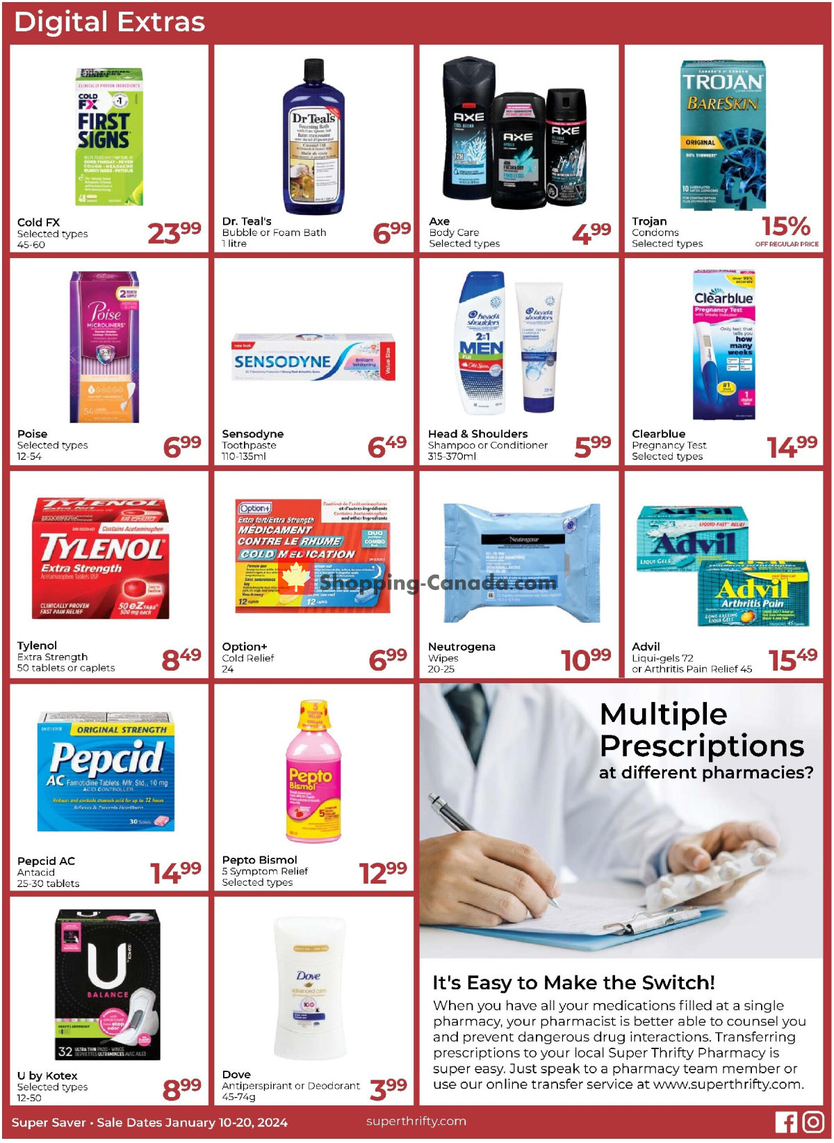 Super Thrifty flyer from Wednesday January 10, 2024 to Saturday January 20, 2024 - page 5