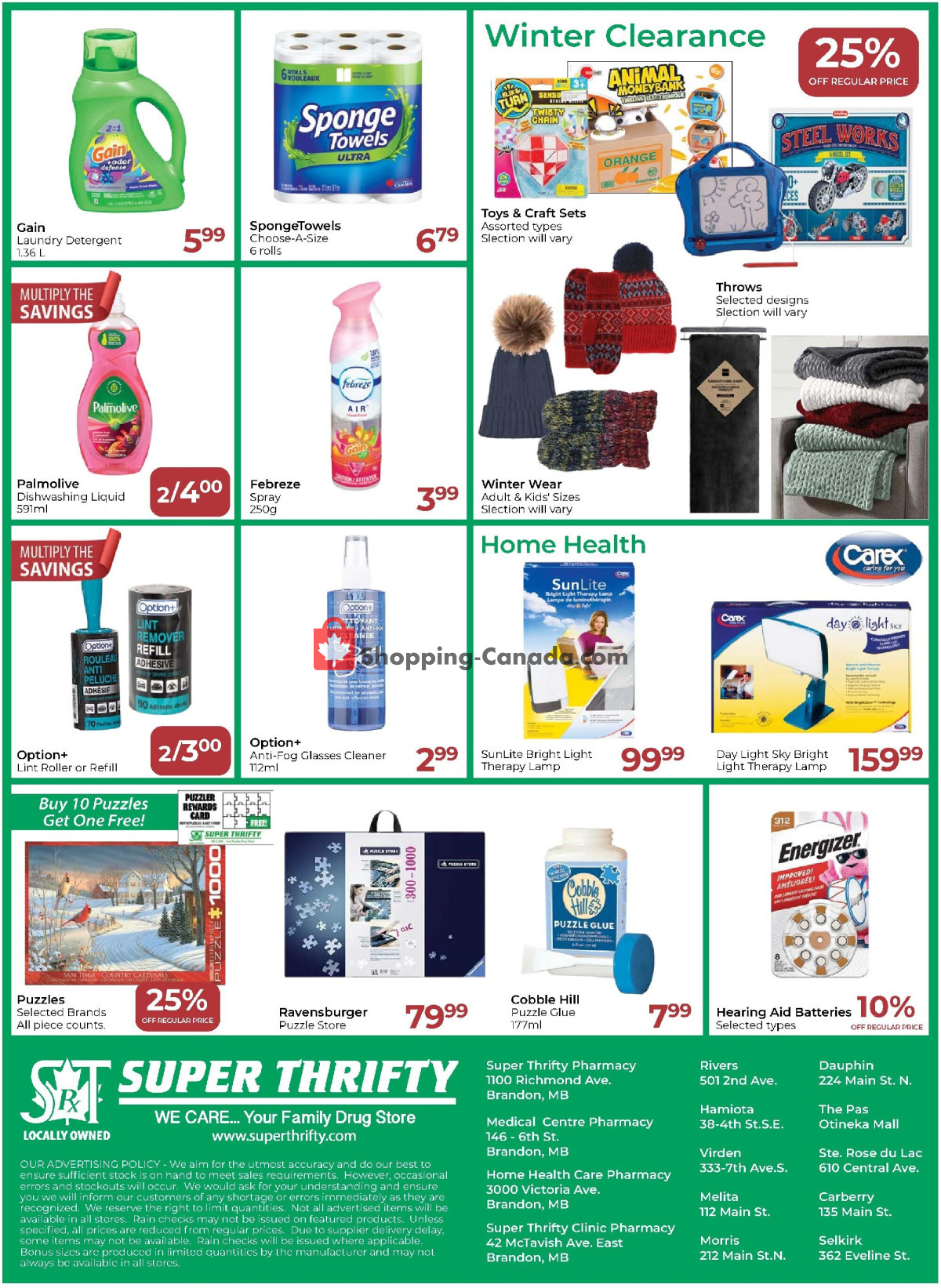 Super Thrifty flyer from Wednesday January 10, 2024 to Saturday January 20, 2024 - page 6