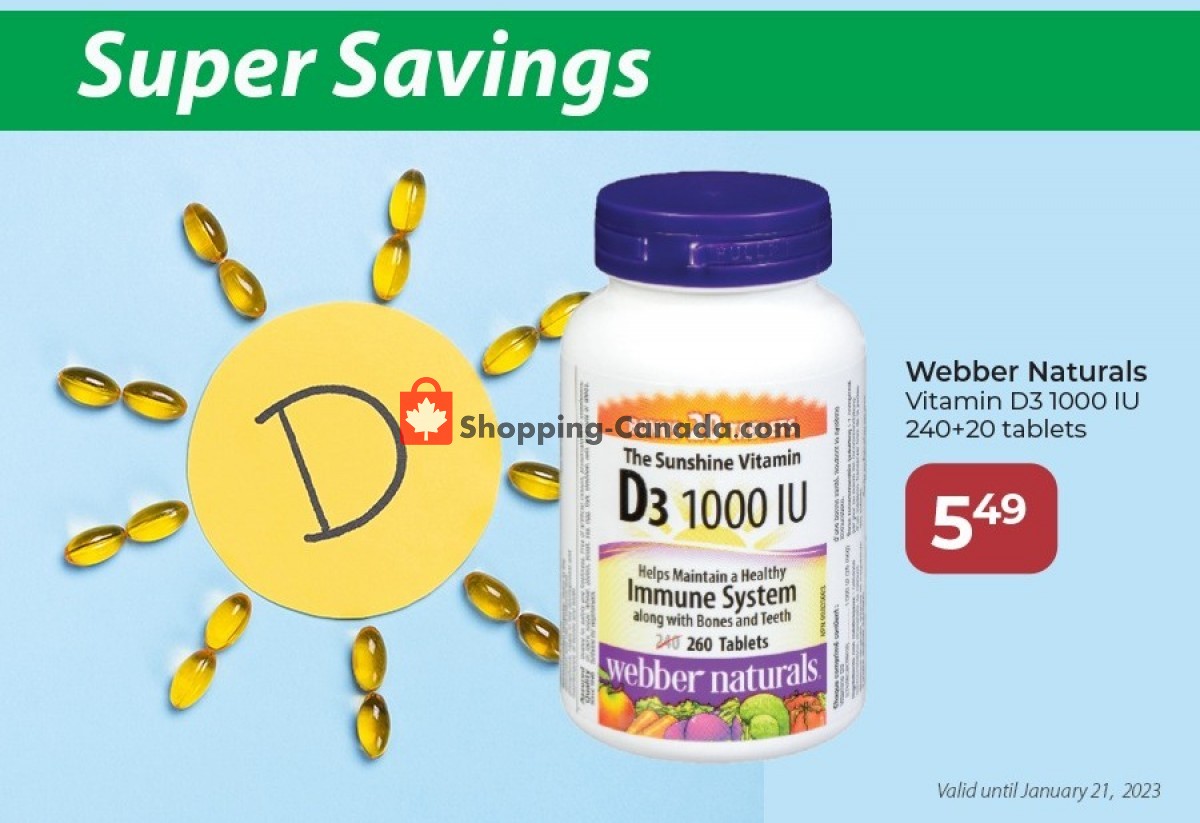Super Thrifty flyer from Monday January 16, 2023 to Saturday January 21, 2023 - page 1