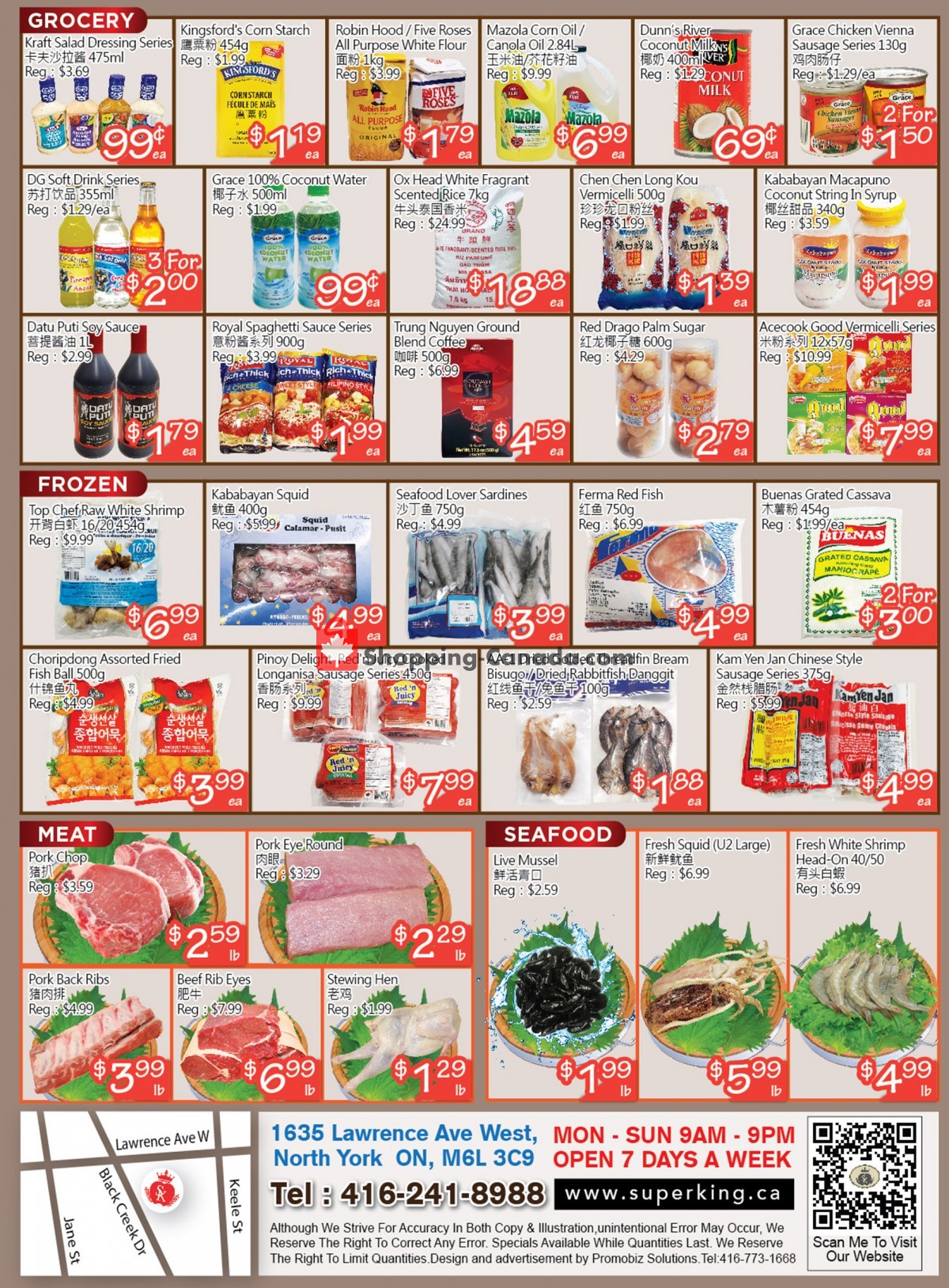 SuperKing Super Market flyer from Friday July 16, 2021 to Thursday July 22, 2021 - page 2