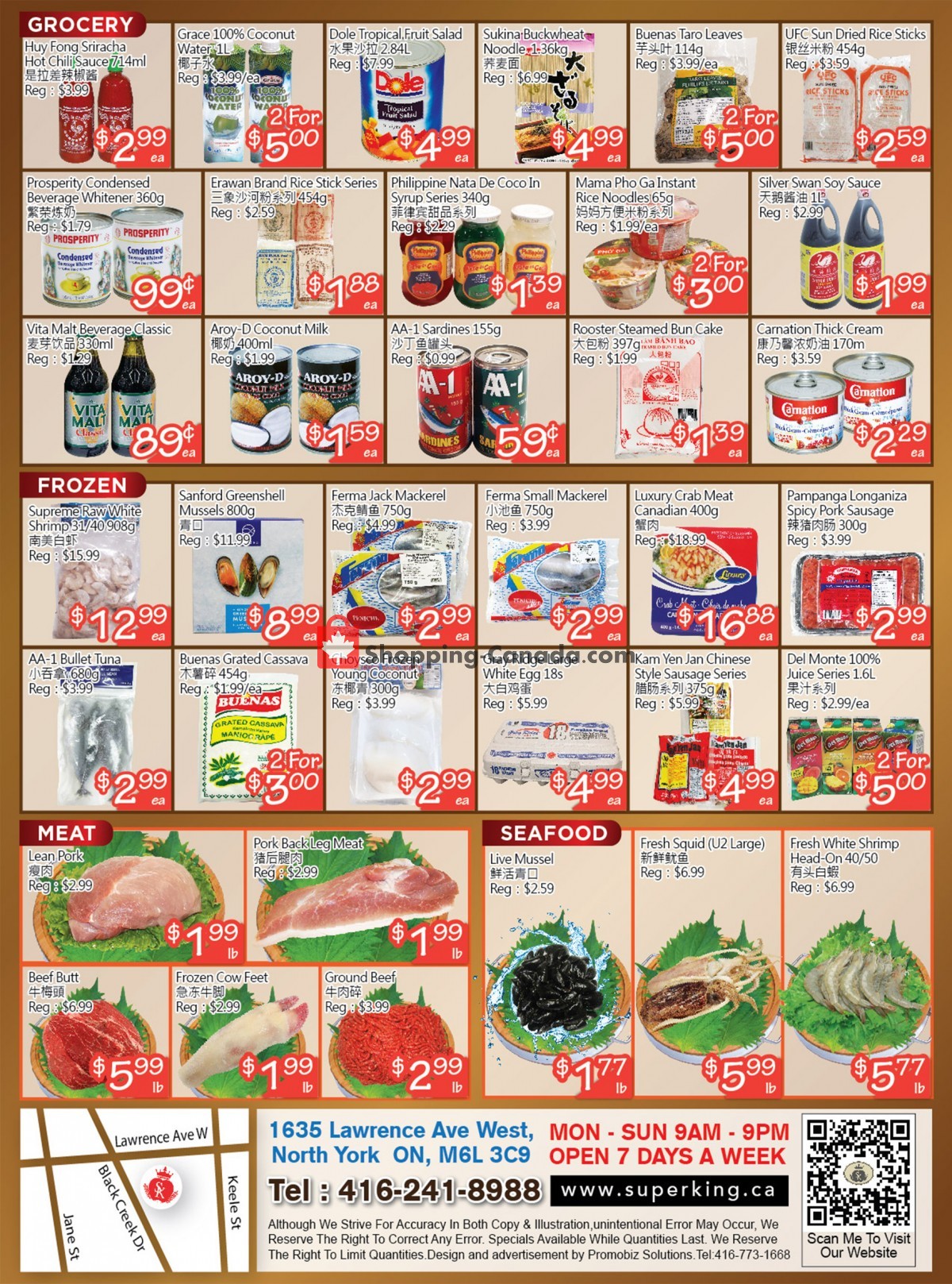 SuperKing Super Market flyer from Friday October 8, 2021 to Thursday October 14, 2021 - page 2