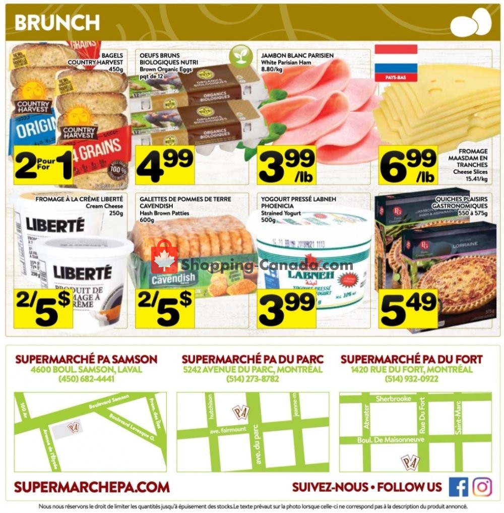 Supermarché PA flyer from Monday January 18, 2021 to Sunday January 24, 2021 - page 4