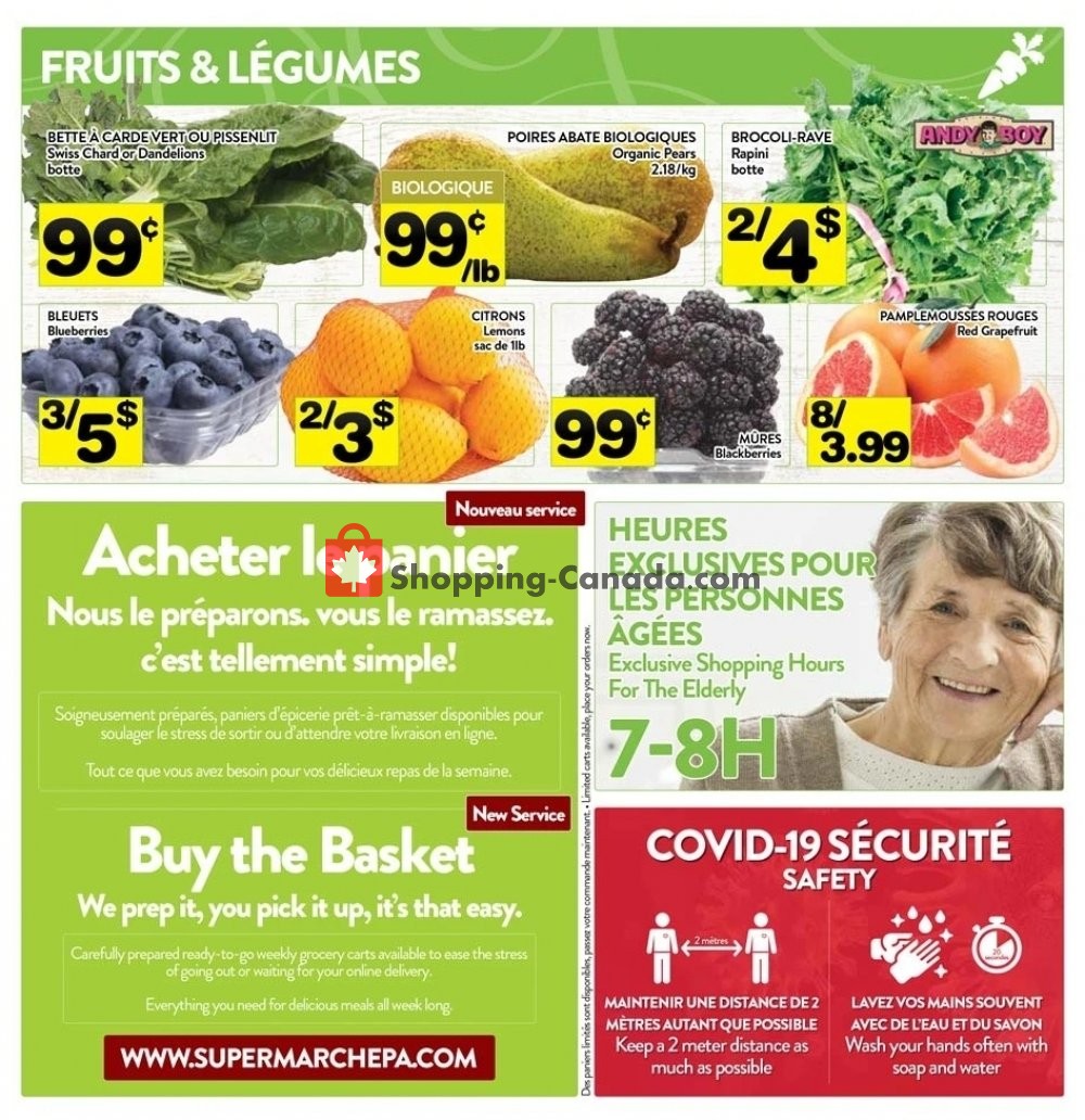Supermarché PA flyer from Monday April 20, 2020 to Saturday April 25, 2020 - page 4