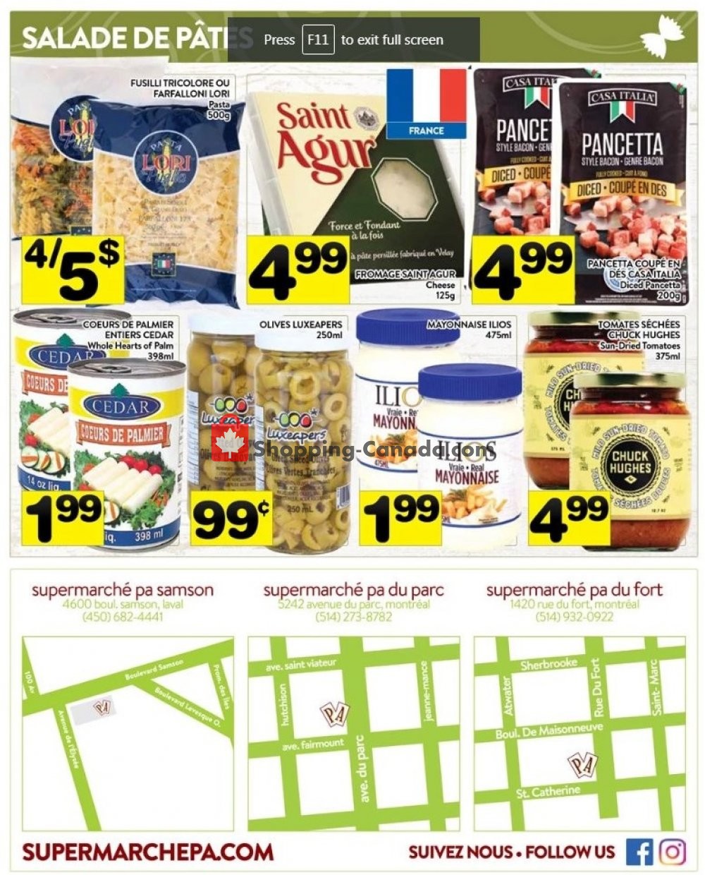 Supermarché PA flyer from Monday July 22, 2019 to Sunday July 28, 2019 - page 6
