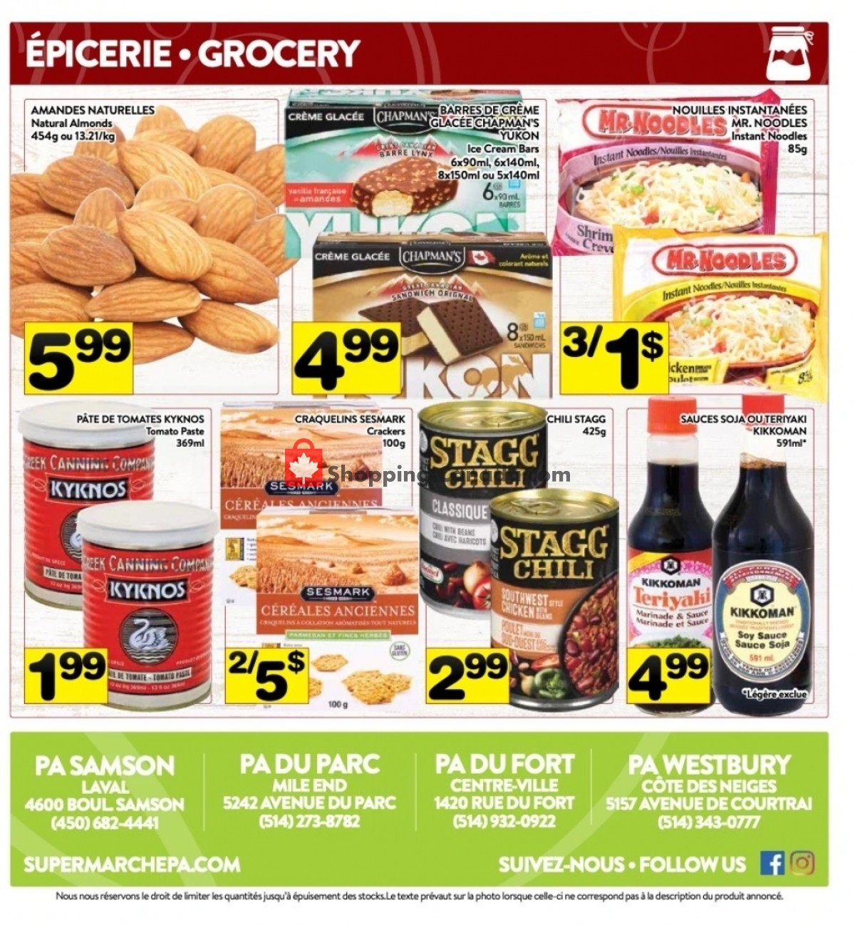Supermarché PA flyer from Monday September 6, 2021 to Sunday September 12, 2021 - page 6