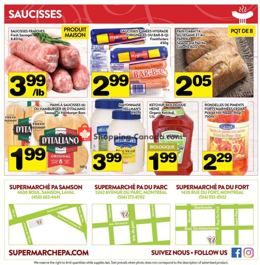 Supermarché PA flyer from Monday May 25, 2020 to Sunday May 31, 2020 - page 4