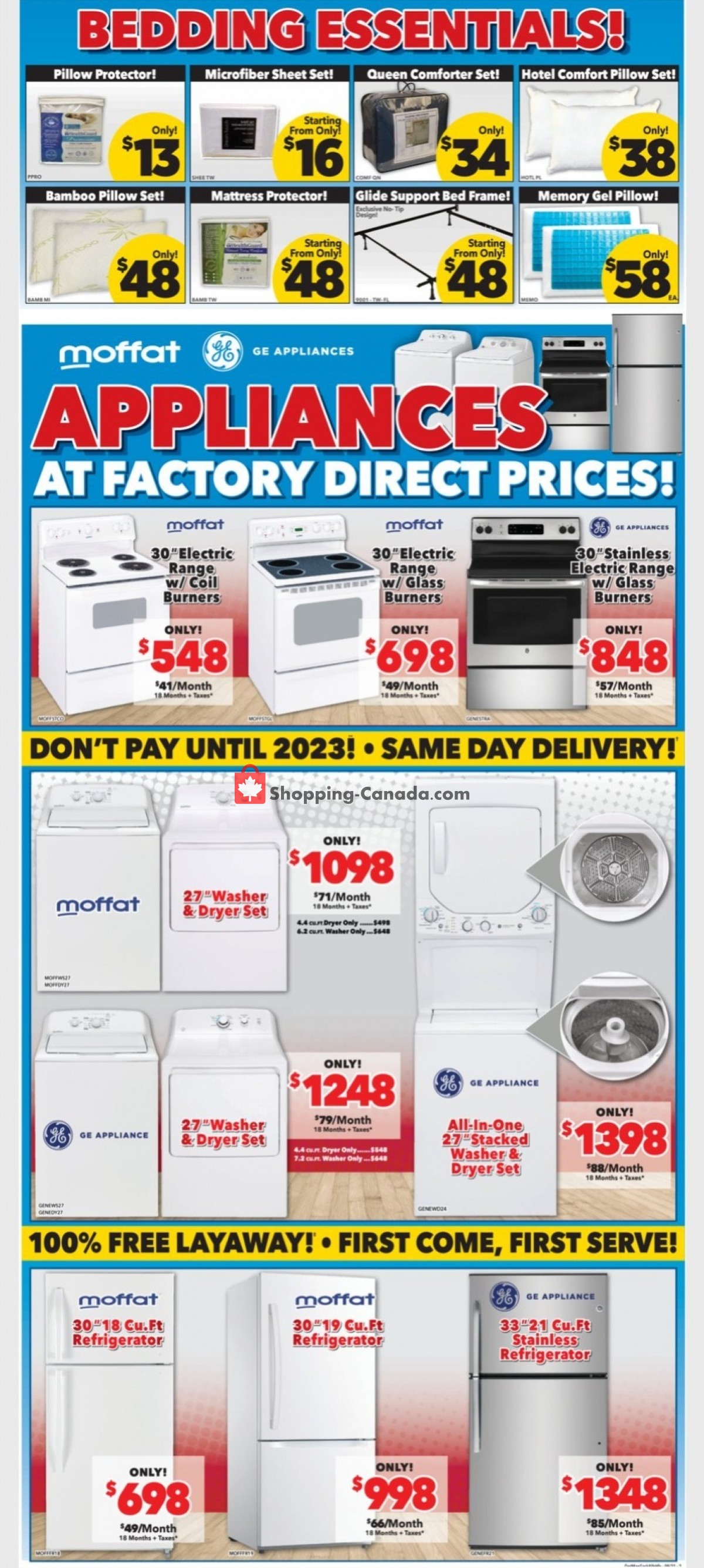Surplus Furniture And Mattress Store flyer from Monday September 6, 2021 to Sunday September 19, 2021 - page 3