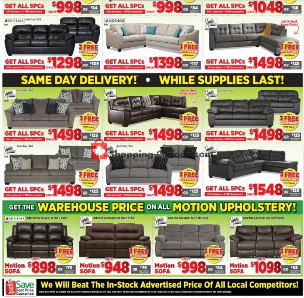 Surplus Furniture And Mattress Store flyer from Tuesday June 30, 2020 to Monday July 27, 2020 - page 2