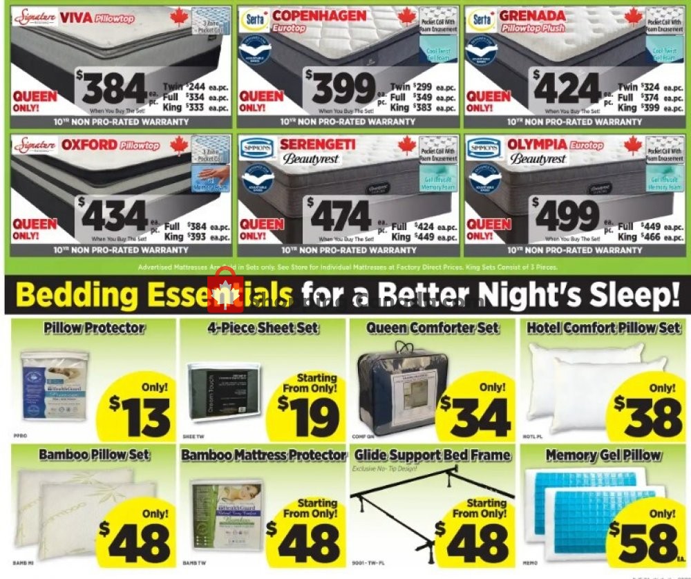 Surplus Furniture And Mattress Store flyer from Tuesday June 30, 2020 to Monday July 27, 2020 - page 4