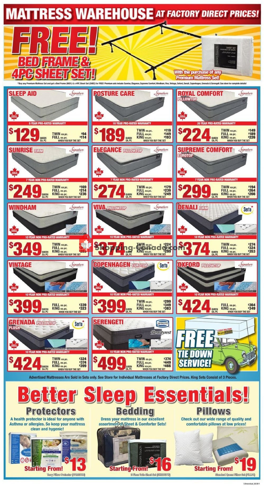 Surplus Furniture And Mattress Store flyer from Tuesday January 28, 2020 to Monday February 3, 2020 - page 3