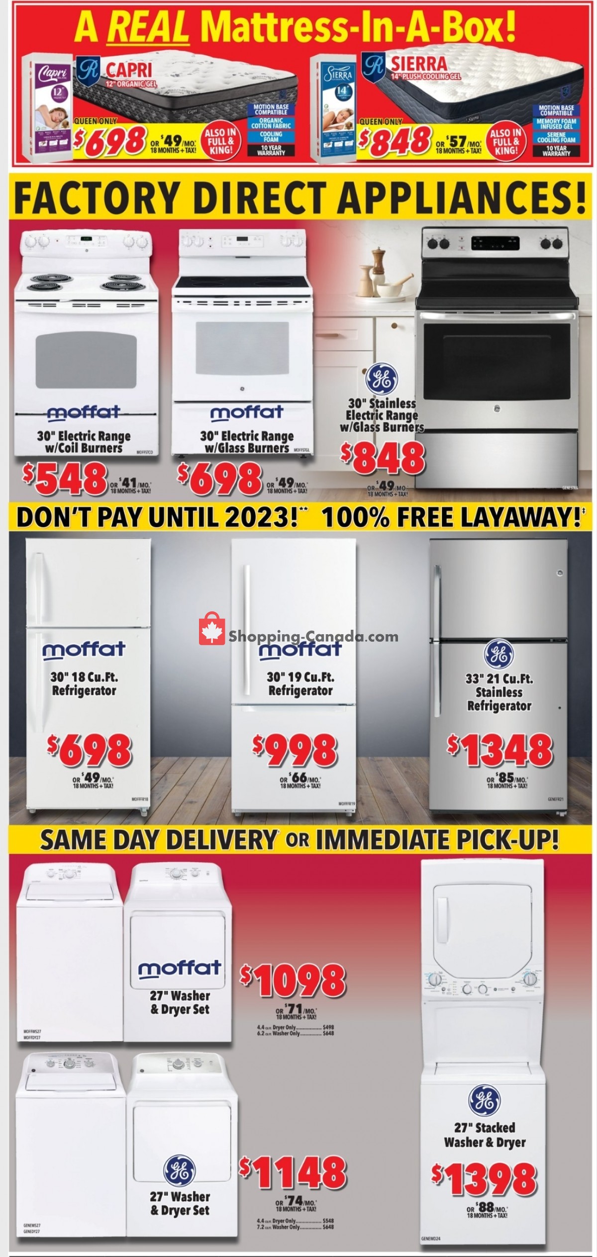 Surplus Furniture And Mattress Store flyer from Monday October 4, 2021 to Sunday October 24, 2021 - page 3