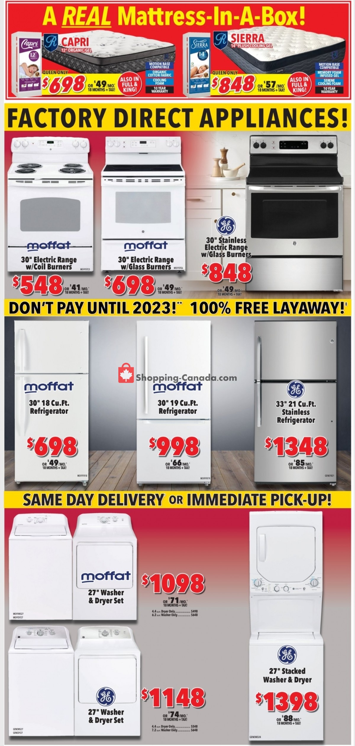 Surplus Furniture And Mattress Store flyer from Monday October 4, 2021 to Sunday October 24, 2021 - page 3