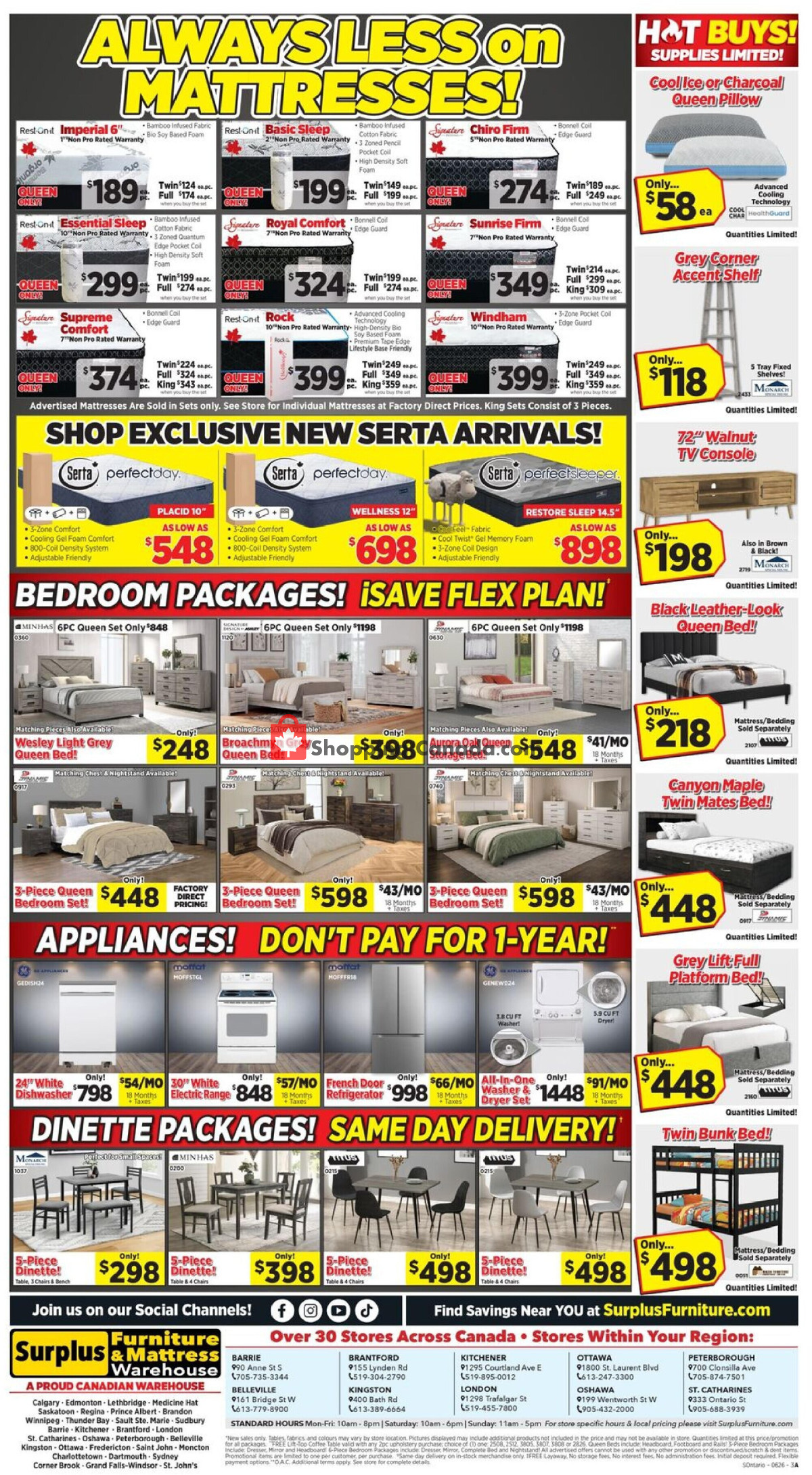 Surplus Furniture And Mattress Store flyer from Sunday June 14, 2026 to Sunday June 28, 2026 - page 2