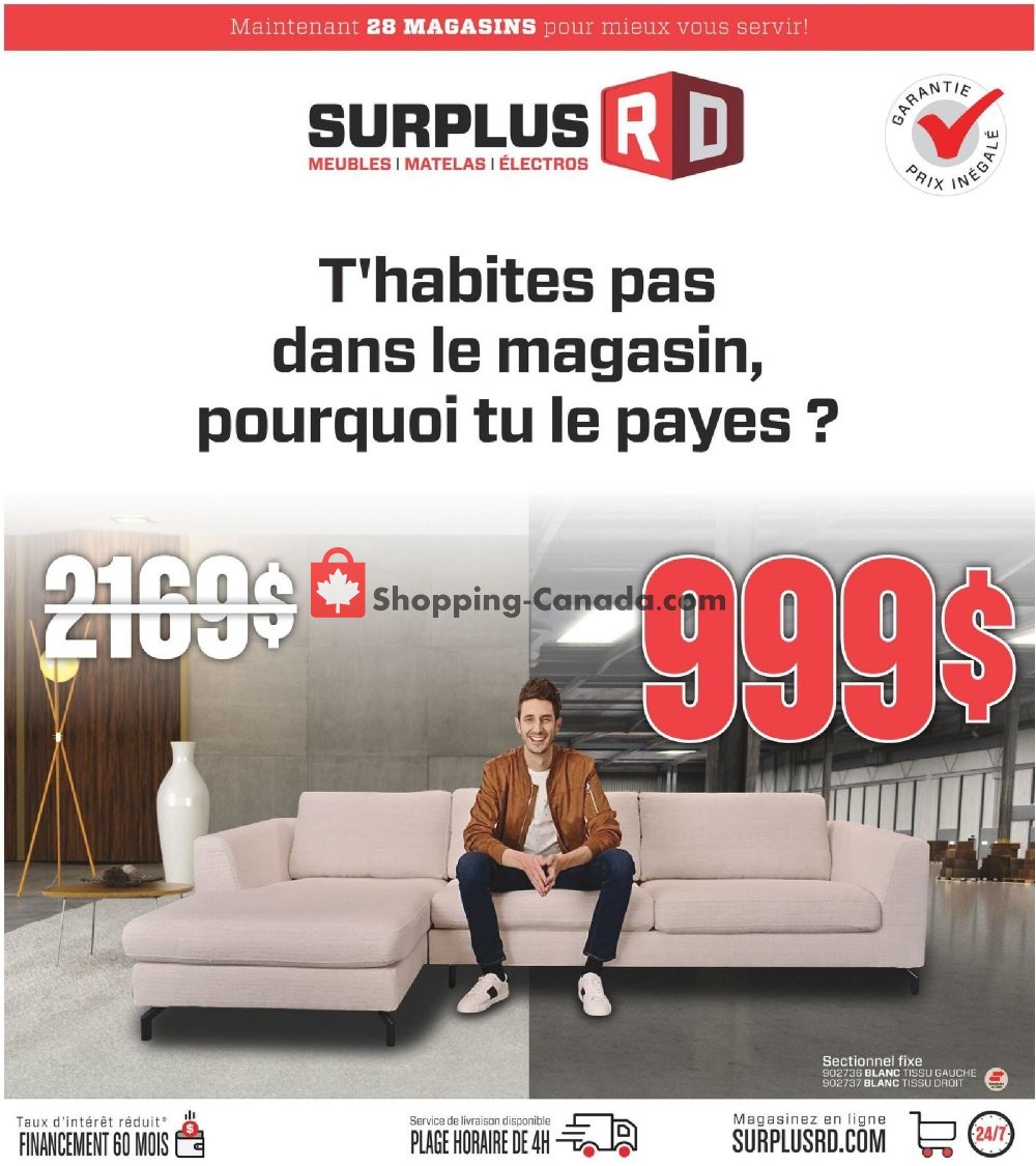 Surplus RD flyer from Tuesday May 7, 2019 to Sunday May 26, 2019 - page 1