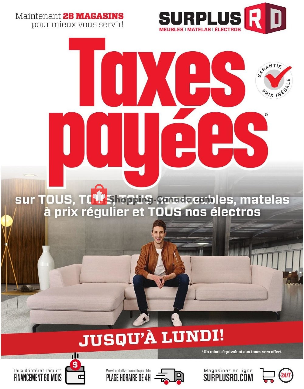 Surplus RD flyer from Tuesday June 25, 2019 to Monday July 1, 2019 - page 1