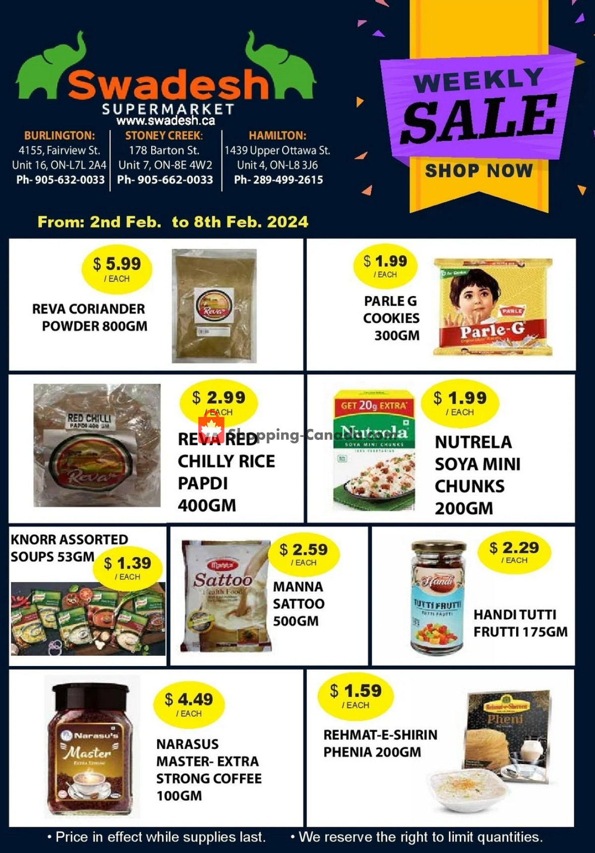 Swadesh Supermarket flyer from Friday February 2, 2024 to Thursday February 8, 2024 - page 5