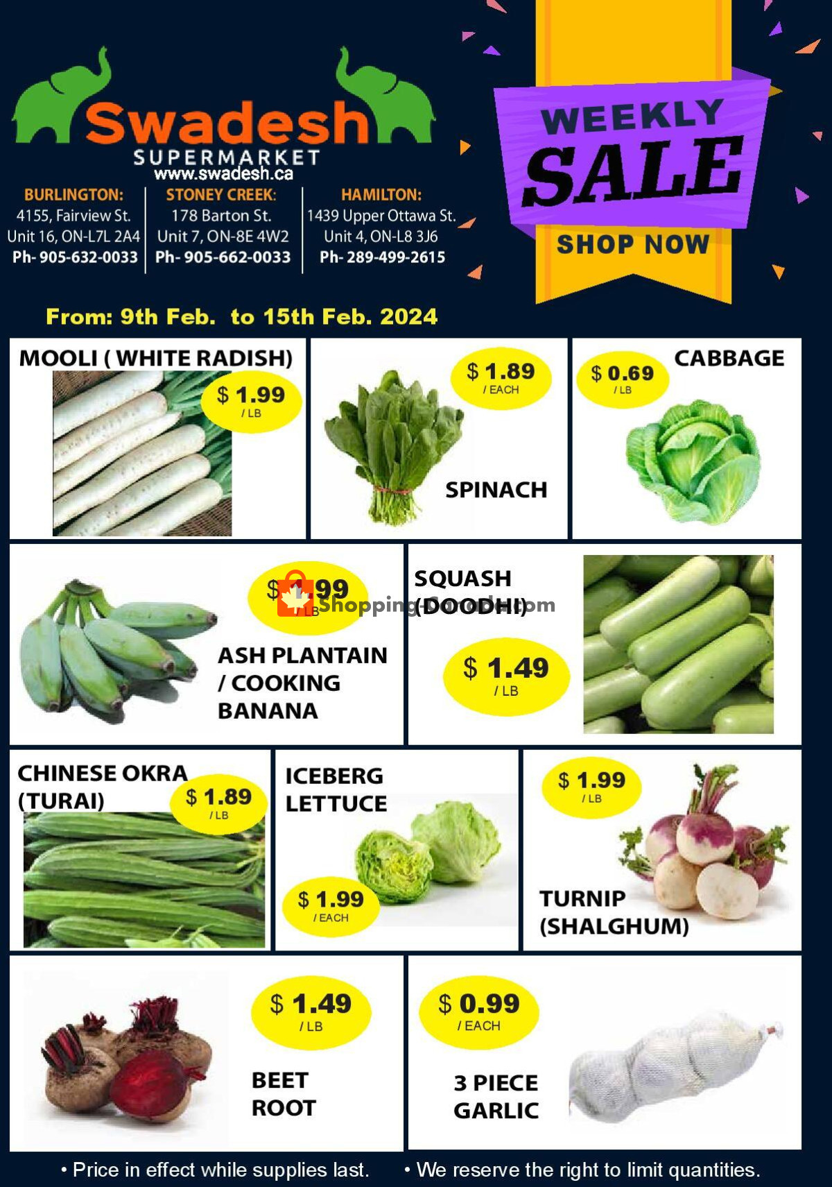 Swadesh Supermarket flyer from Friday February 9, 2024 to Thursday February 15, 2024 - page 4
