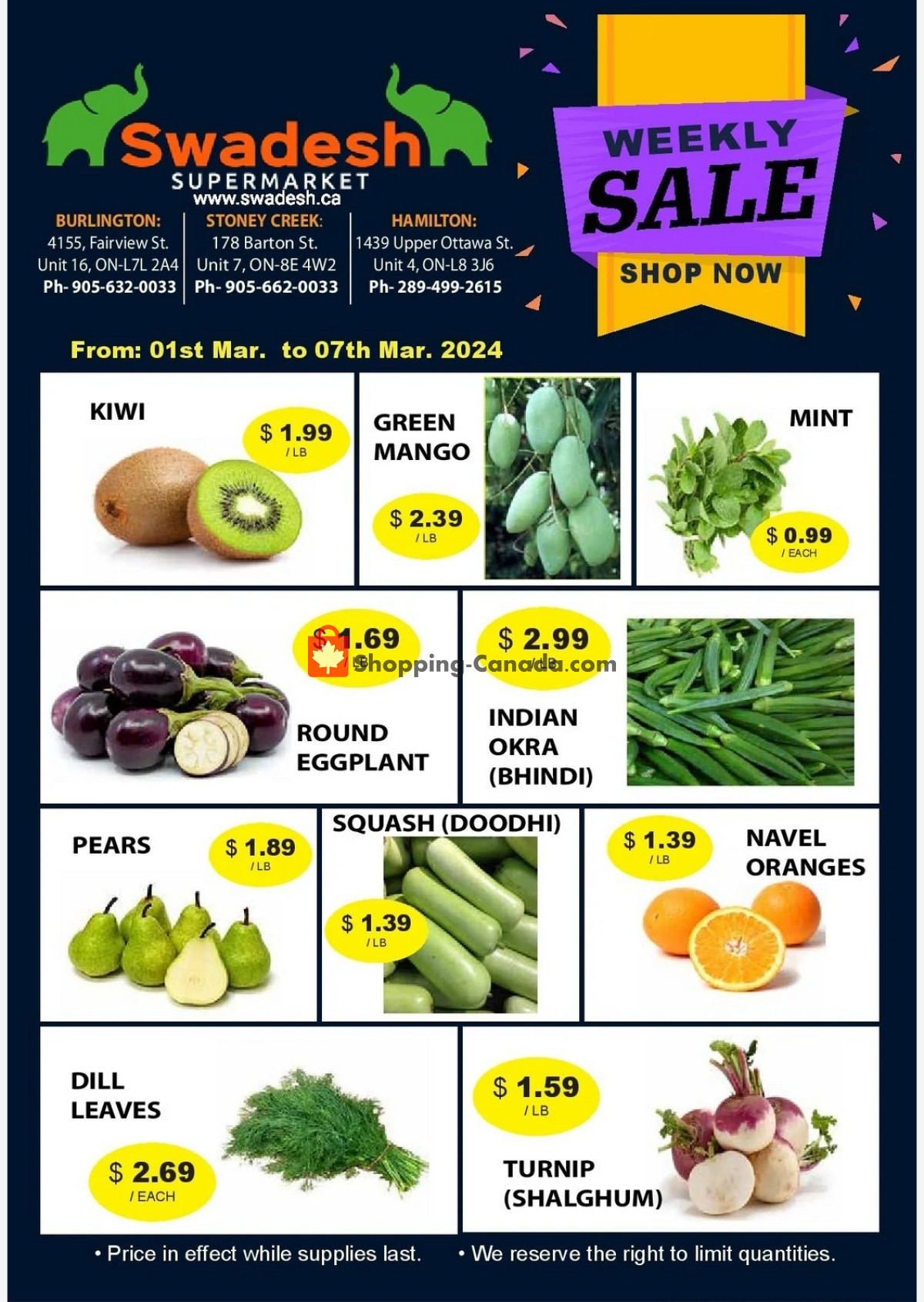 Swadesh Supermarket flyer from Friday March 1, 2024 to Thursday March 7, 2024 - page 5