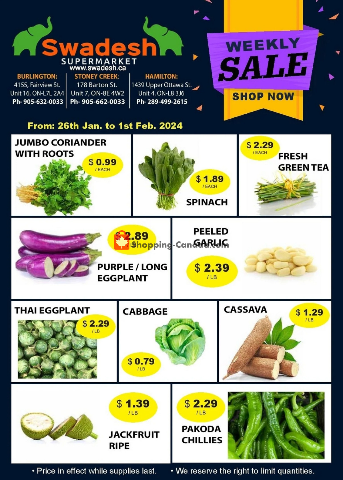Swadesh Supermarket flyer from Friday January 26, 2024 to Thursday February 1, 2024 - page 4