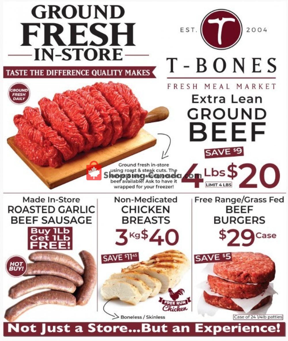 T-Bone's flyer from Wednesday March 13, 2019 to Tuesday March 26, 2019 - page 1