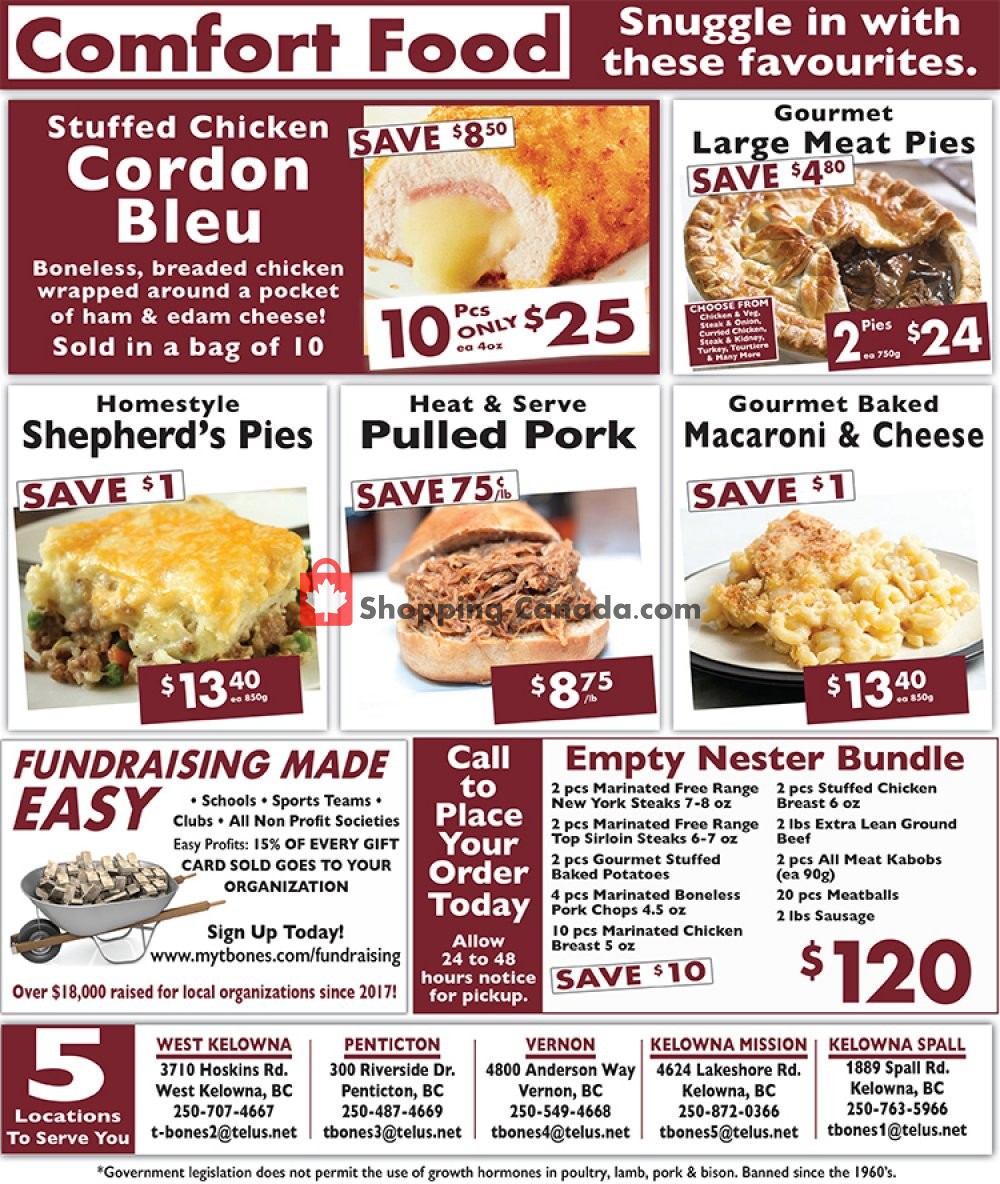 T-Bone's flyer from Wednesday January 2, 2019 to Tuesday January 15, 2019 - page 2