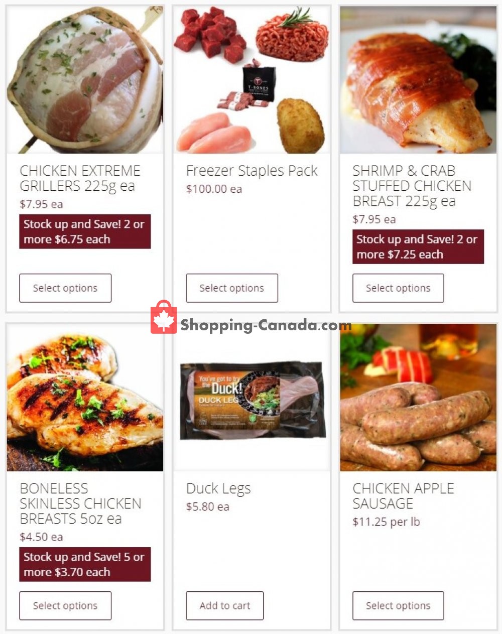 T-Bone's flyer from Wednesday October 14, 2020 to Tuesday October 20, 2020 - page 6