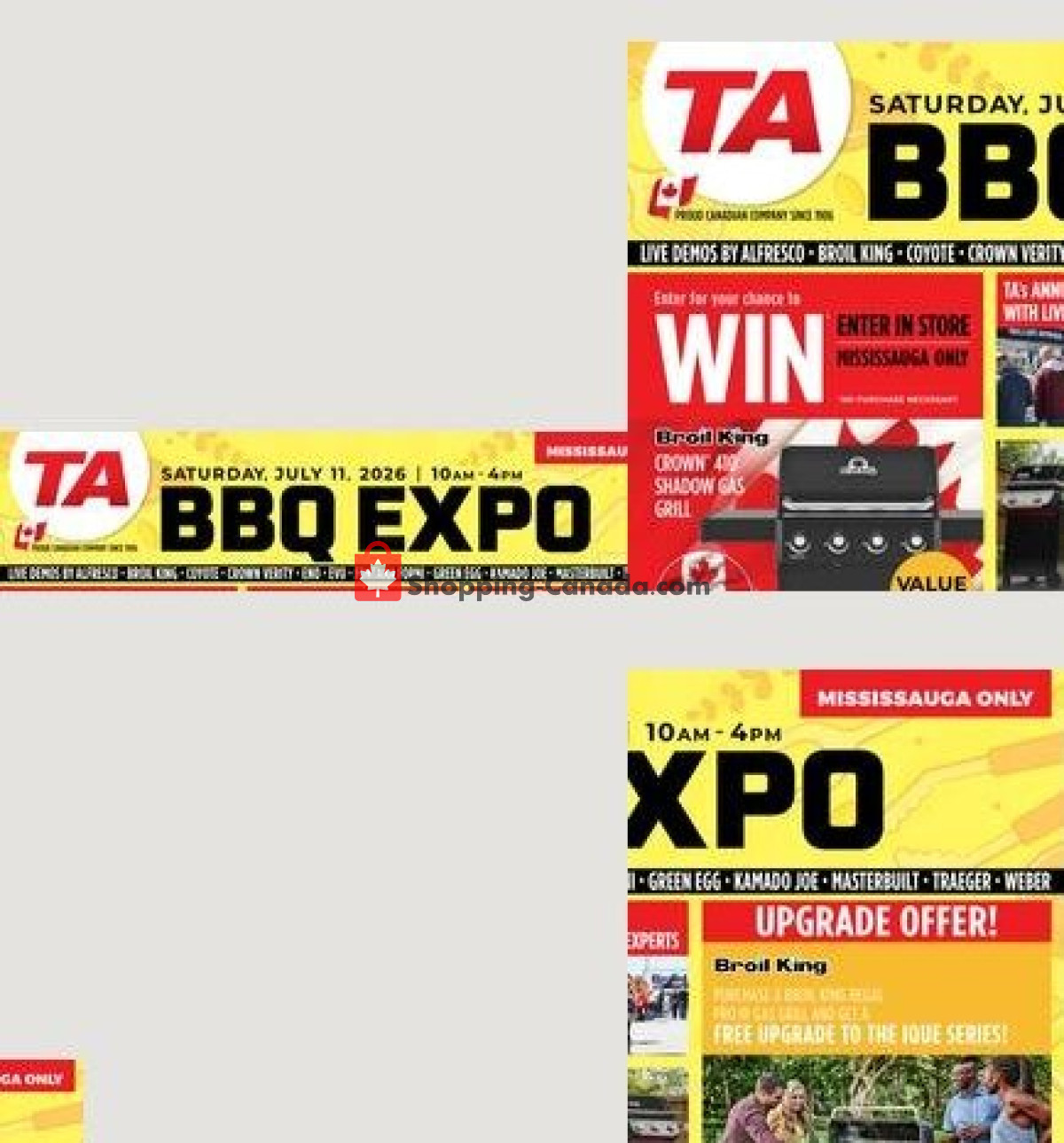 TA Appliances & Barbecues flyer from Monday July 6, 2026 to Saturday July 11, 2026 - page 1