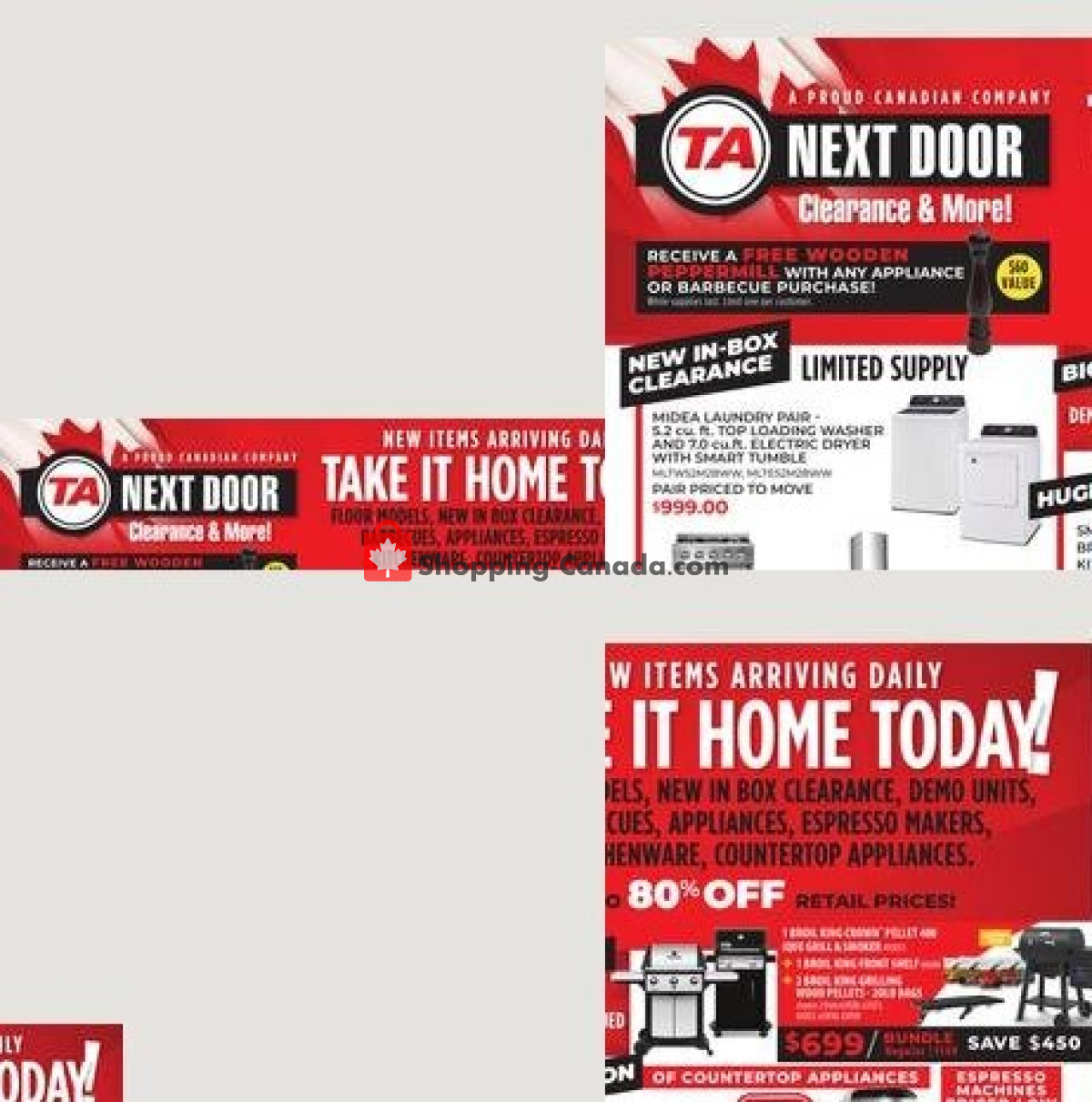TA Appliances & Barbecues flyer from Monday May 25, 2026 to Sunday May 31, 2026 - page 1