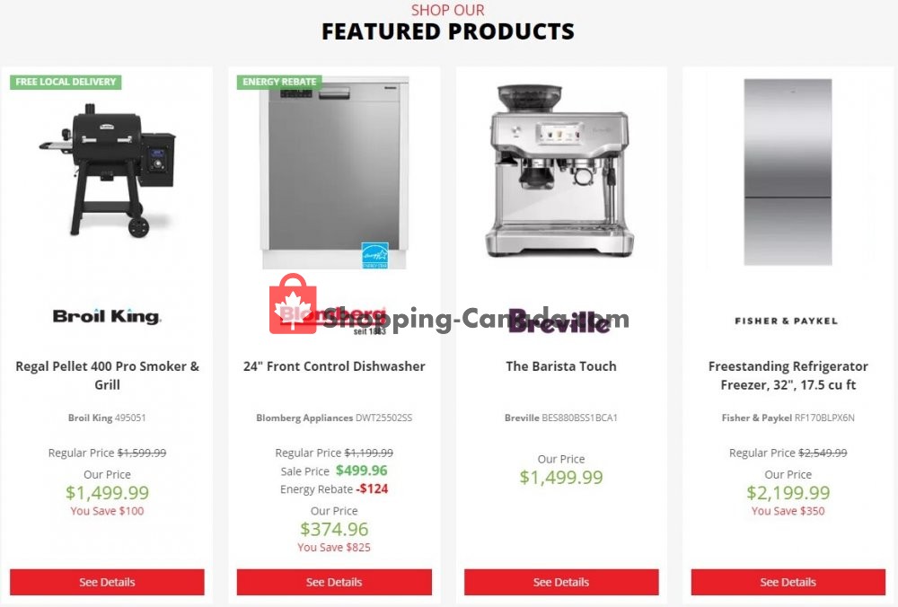 TA Appliances & Barbecues flyer from Monday July 13, 2020 to Sunday July 19, 2020 - page 1