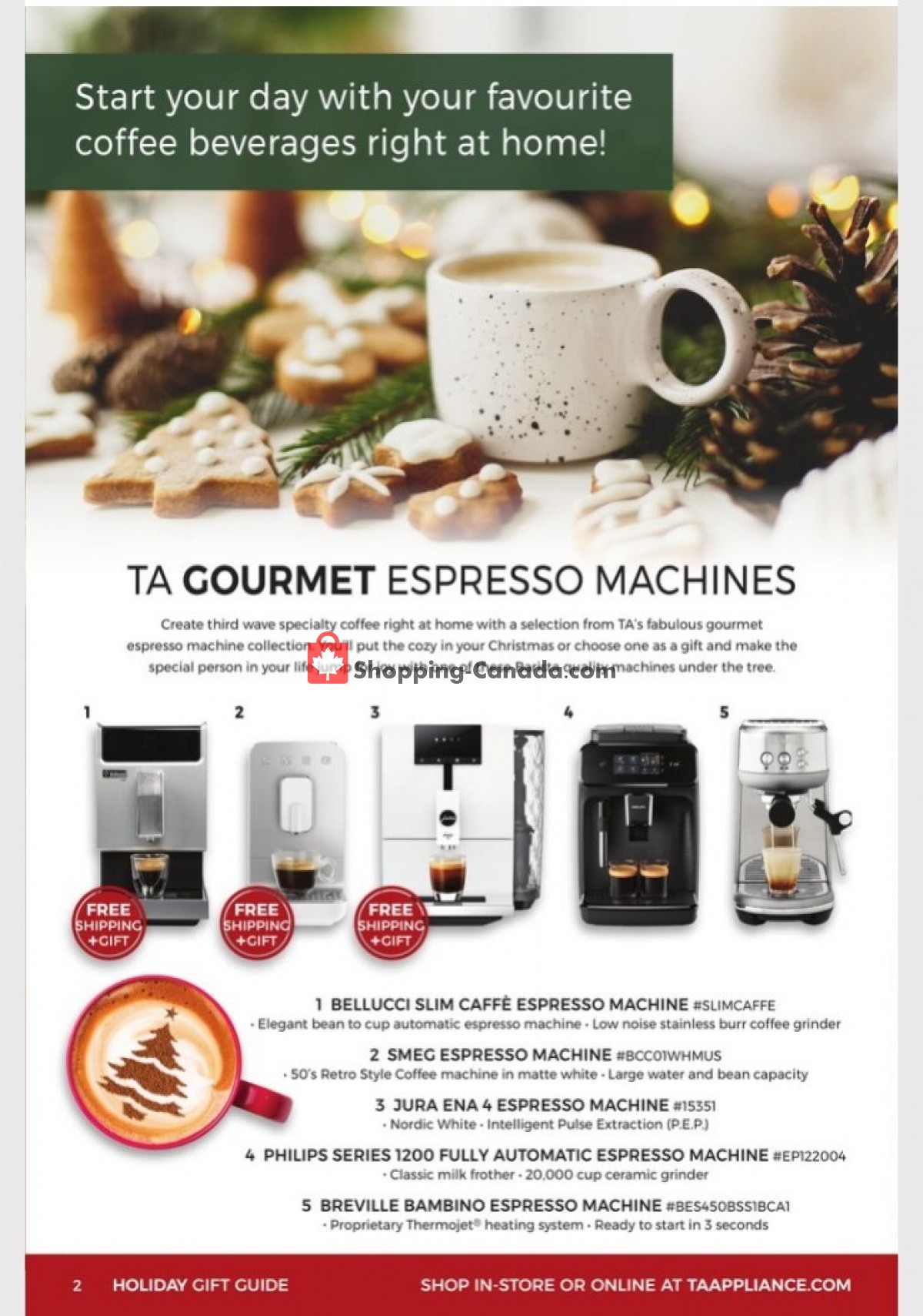 TA Appliances & Barbecues flyer from Wednesday November 15, 2023 to Sunday December 24, 2023 - page 2