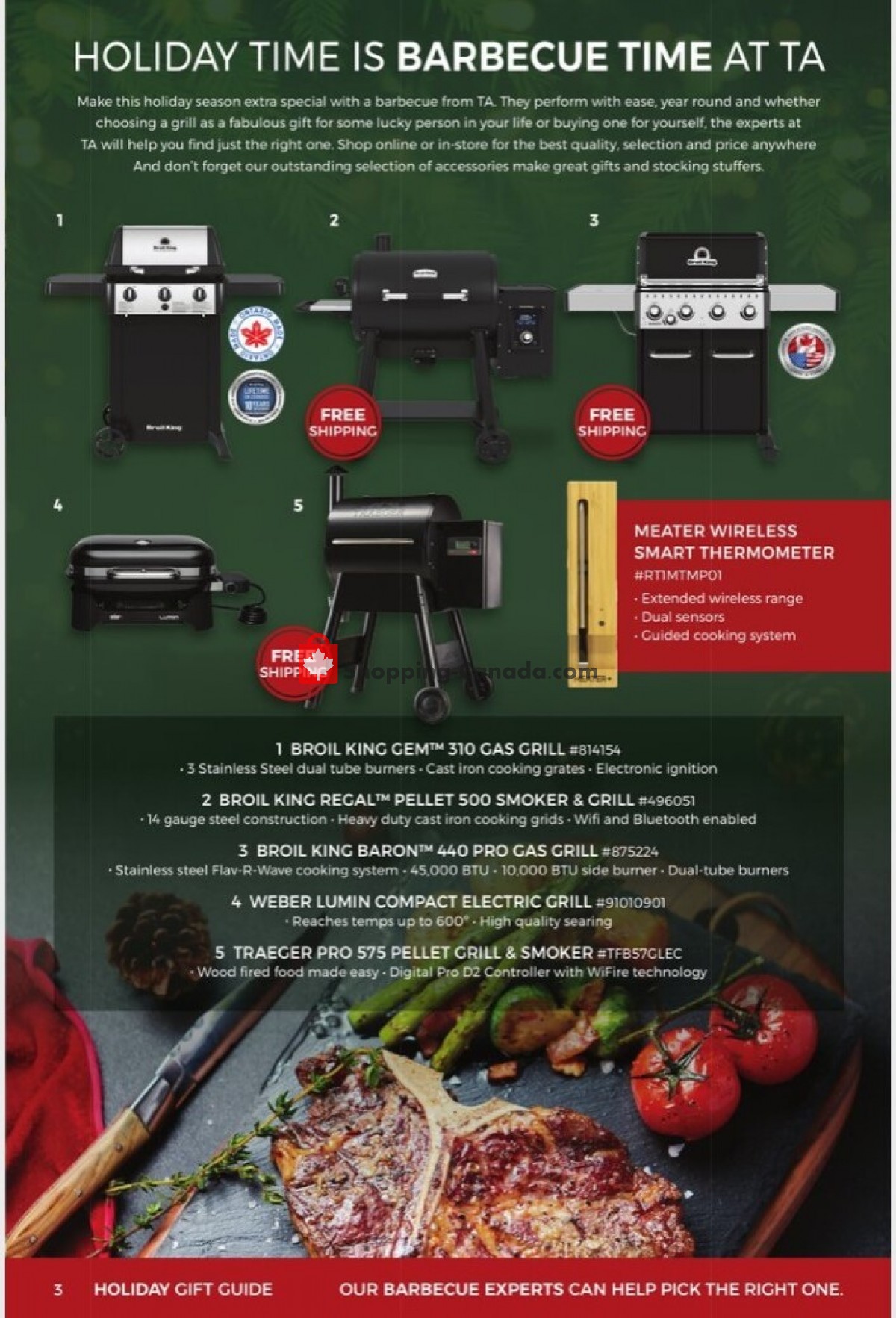 TA Appliances & Barbecues flyer from Wednesday November 15, 2023 to Sunday December 24, 2023 - page 3