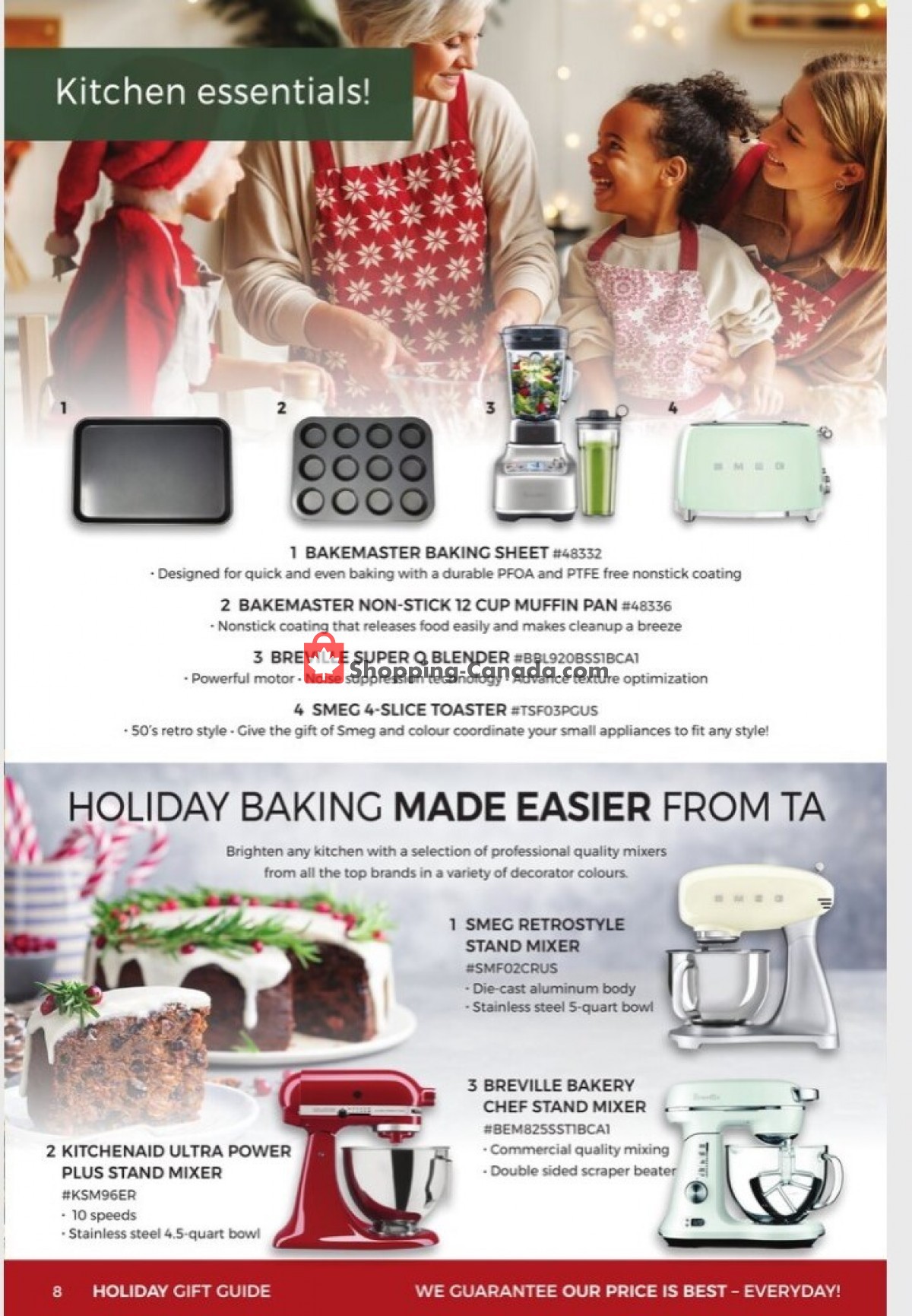 TA Appliances & Barbecues flyer from Wednesday November 15, 2023 to Sunday December 24, 2023 - page 8