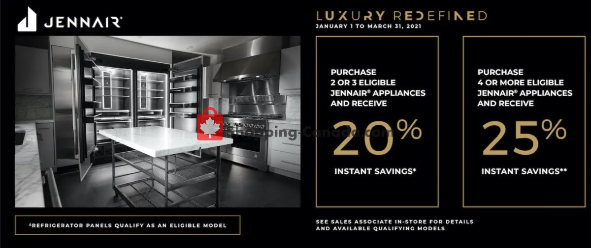 TA Appliances & Barbecues Canada, flyer (Luxury Redefined) January 1