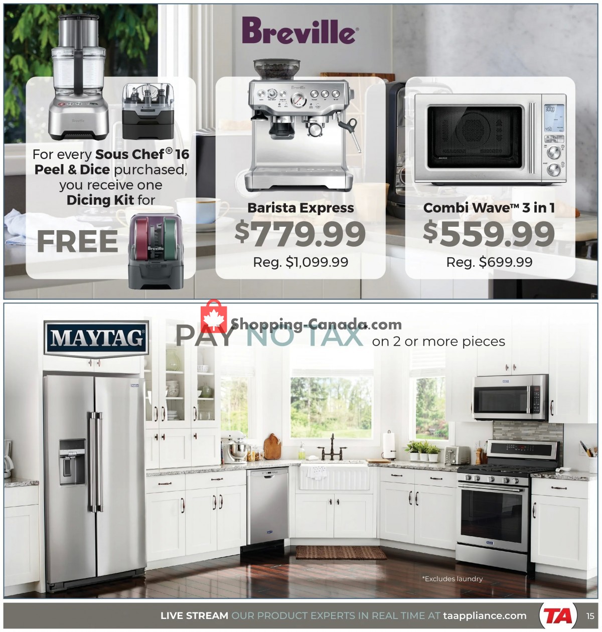TA Appliances & Barbecues flyer from Monday March 6, 2023 to Sunday March 19, 2023 - page 15