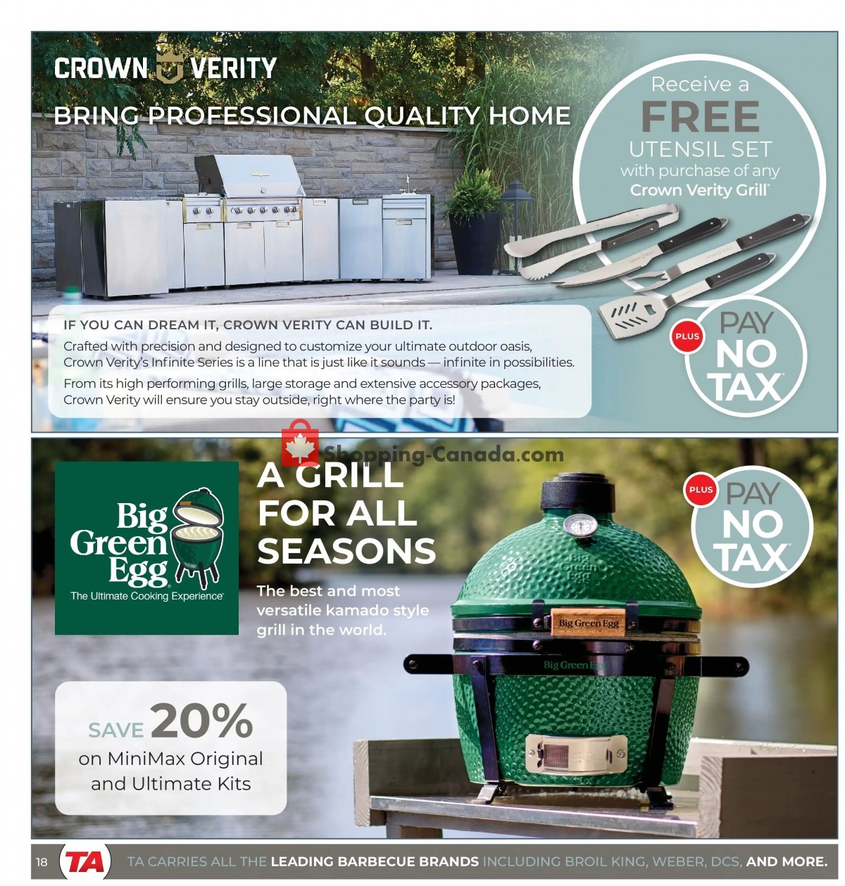 TA Appliances & Barbecues flyer from Monday March 6, 2023 to Sunday March 19, 2023 - page 18