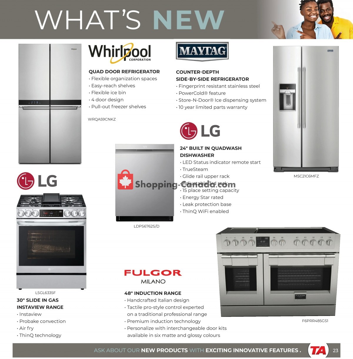 TA Appliances & Barbecues flyer from Monday March 6, 2023 to Sunday March 19, 2023 - page 23