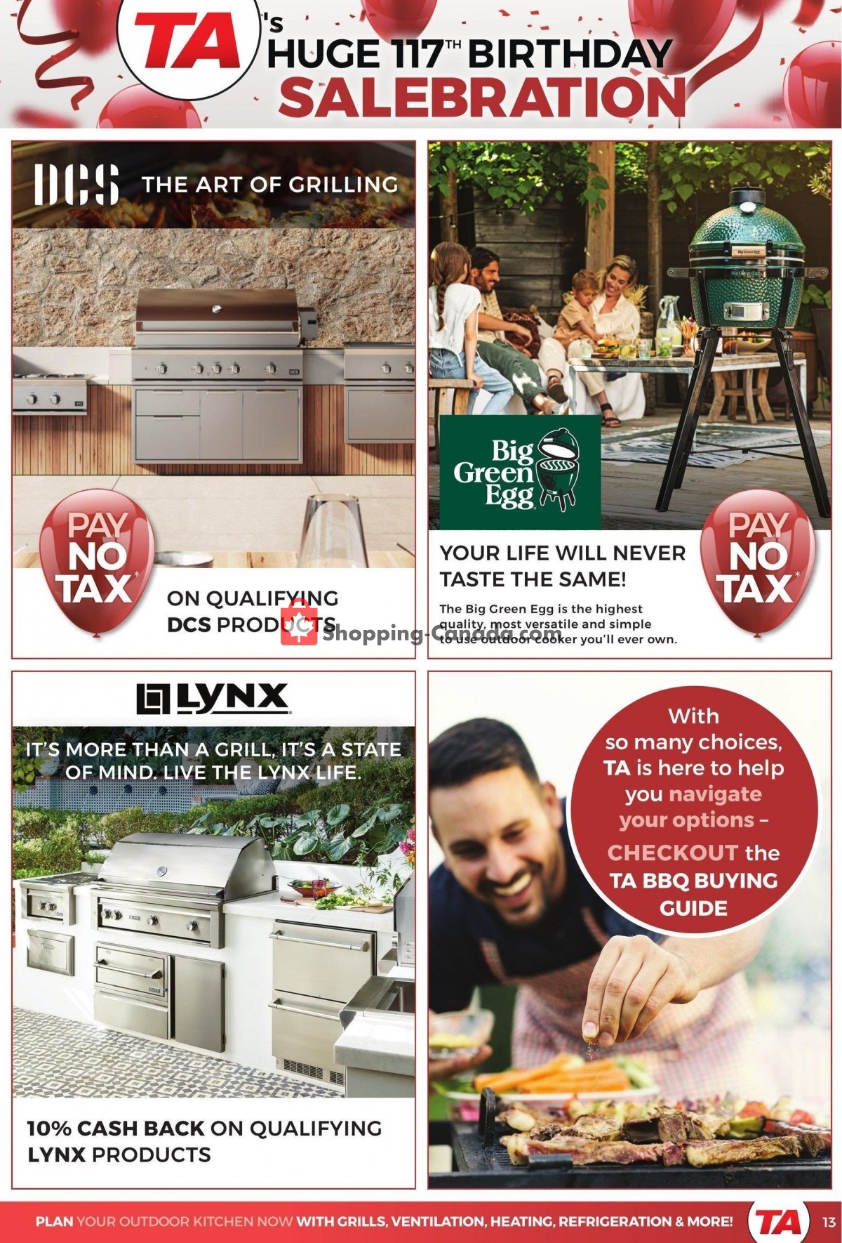 TA Appliances & Barbecues flyer from Friday October 27, 2023 to Monday October 30, 2023 - page 13
