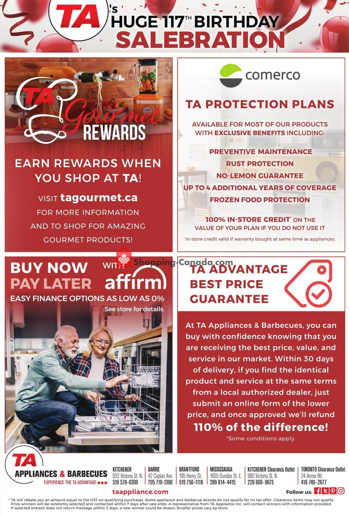 TA Appliances & Barbecues flyer from Friday October 27, 2023 to Monday October 30, 2023 - page 14