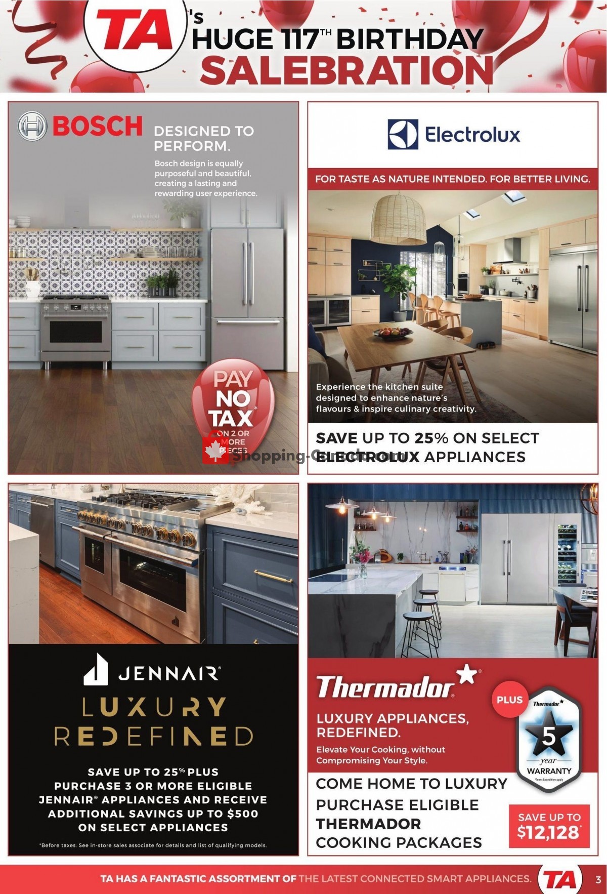 TA Appliances & Barbecues flyer from Friday October 27, 2023 to Monday October 30, 2023 - page 3